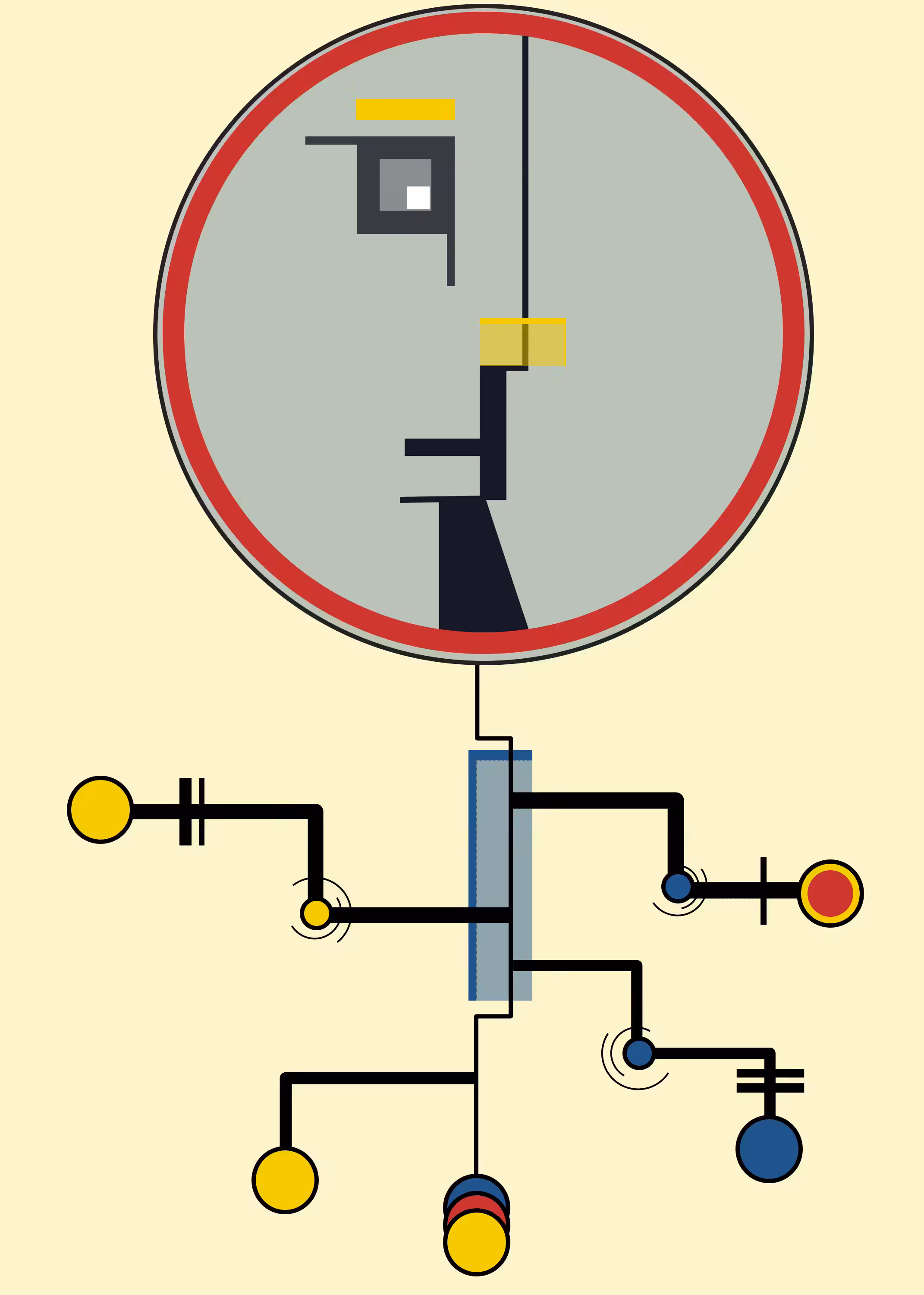 Bauhaus Faces: #017 - Limb Extension 