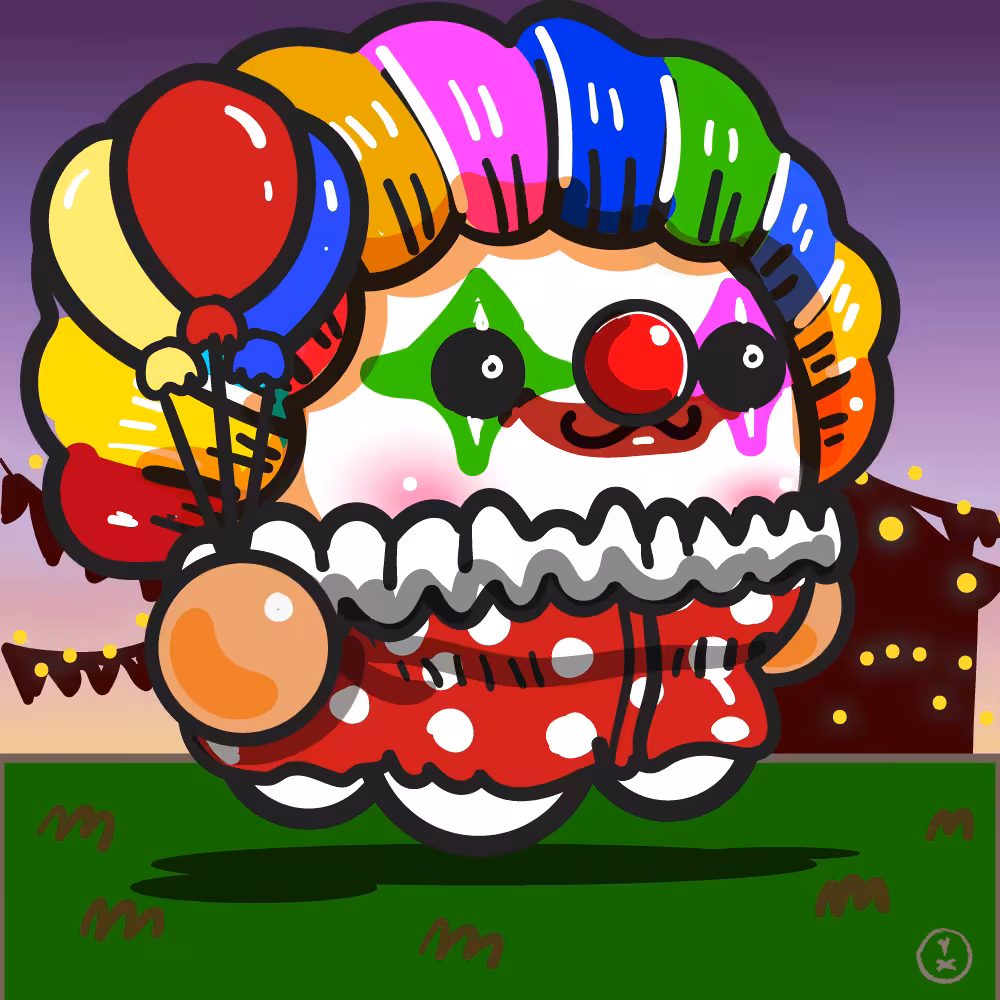 Octogang #0192	(Clown)