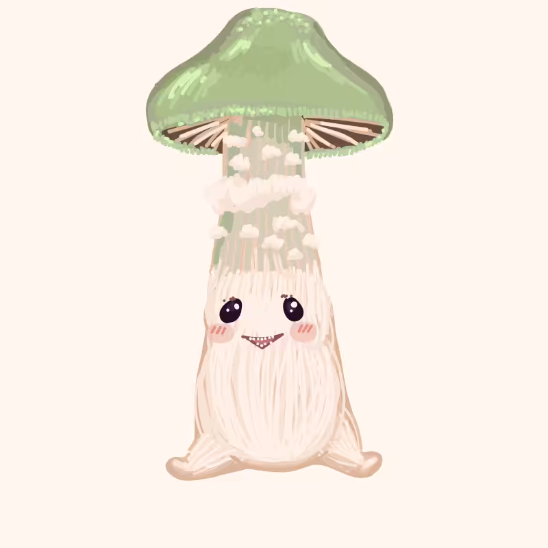 Cute Mushrooms Forest Guys #55