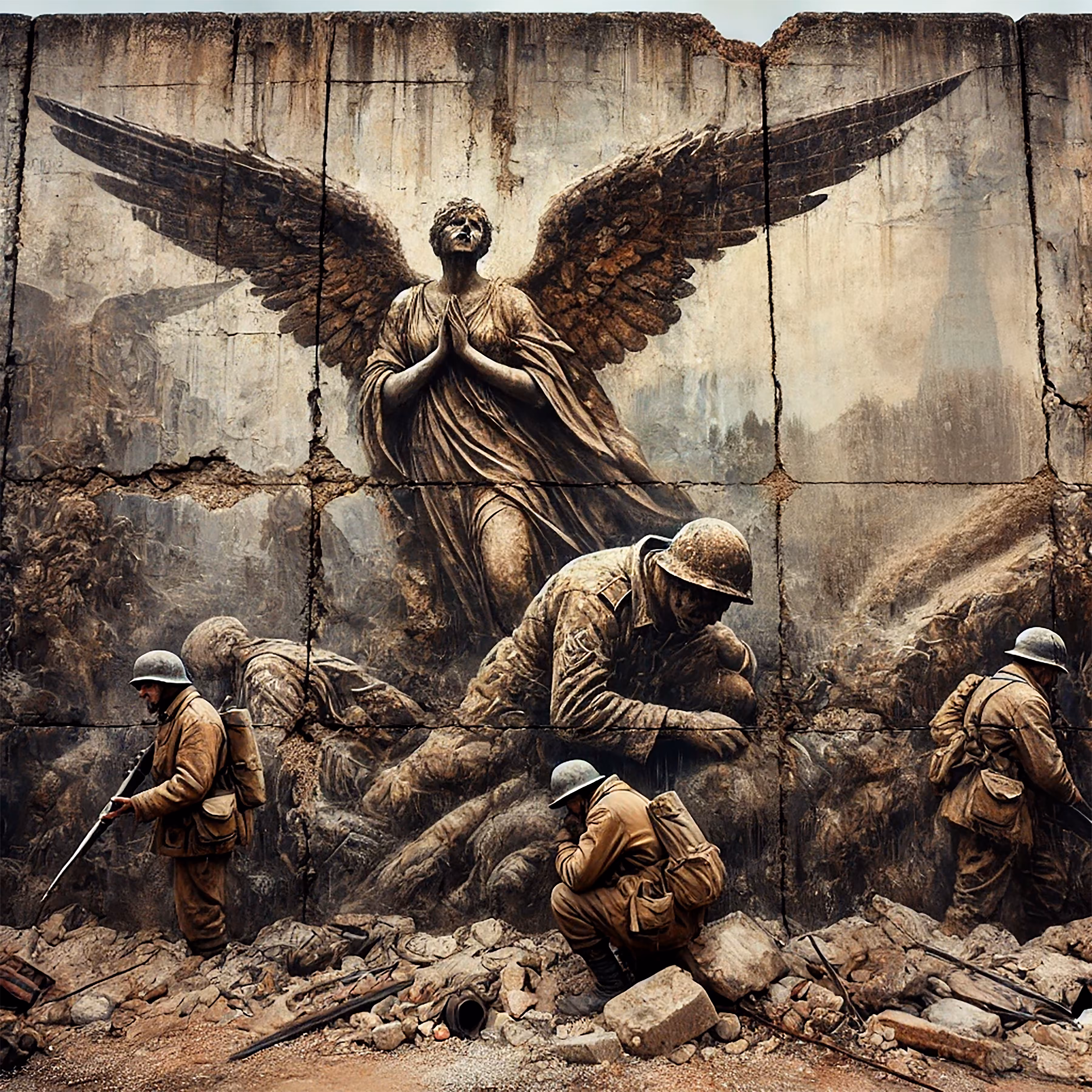 Say No to War Part 3 - Wall art