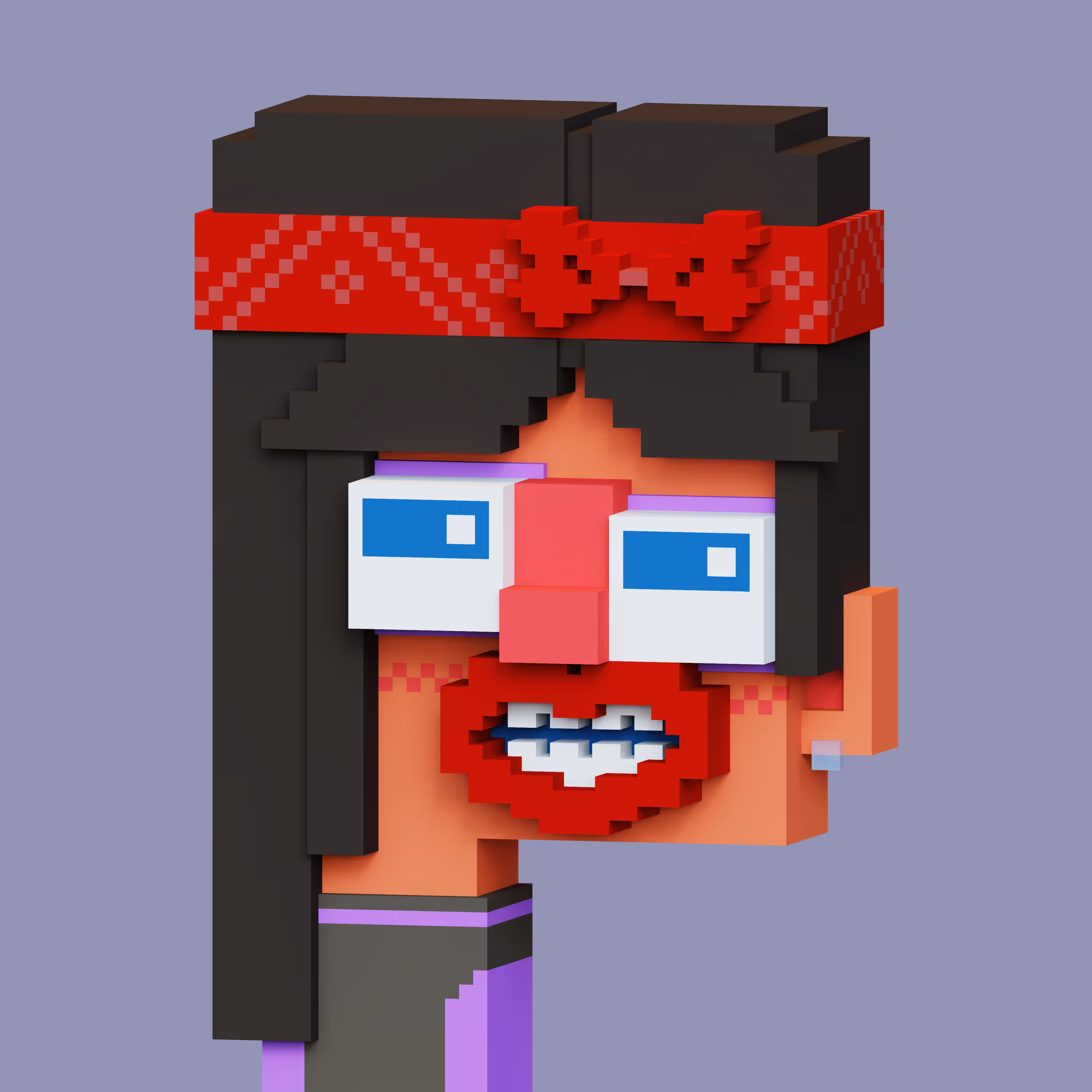 Pop Cubism Voxel 48