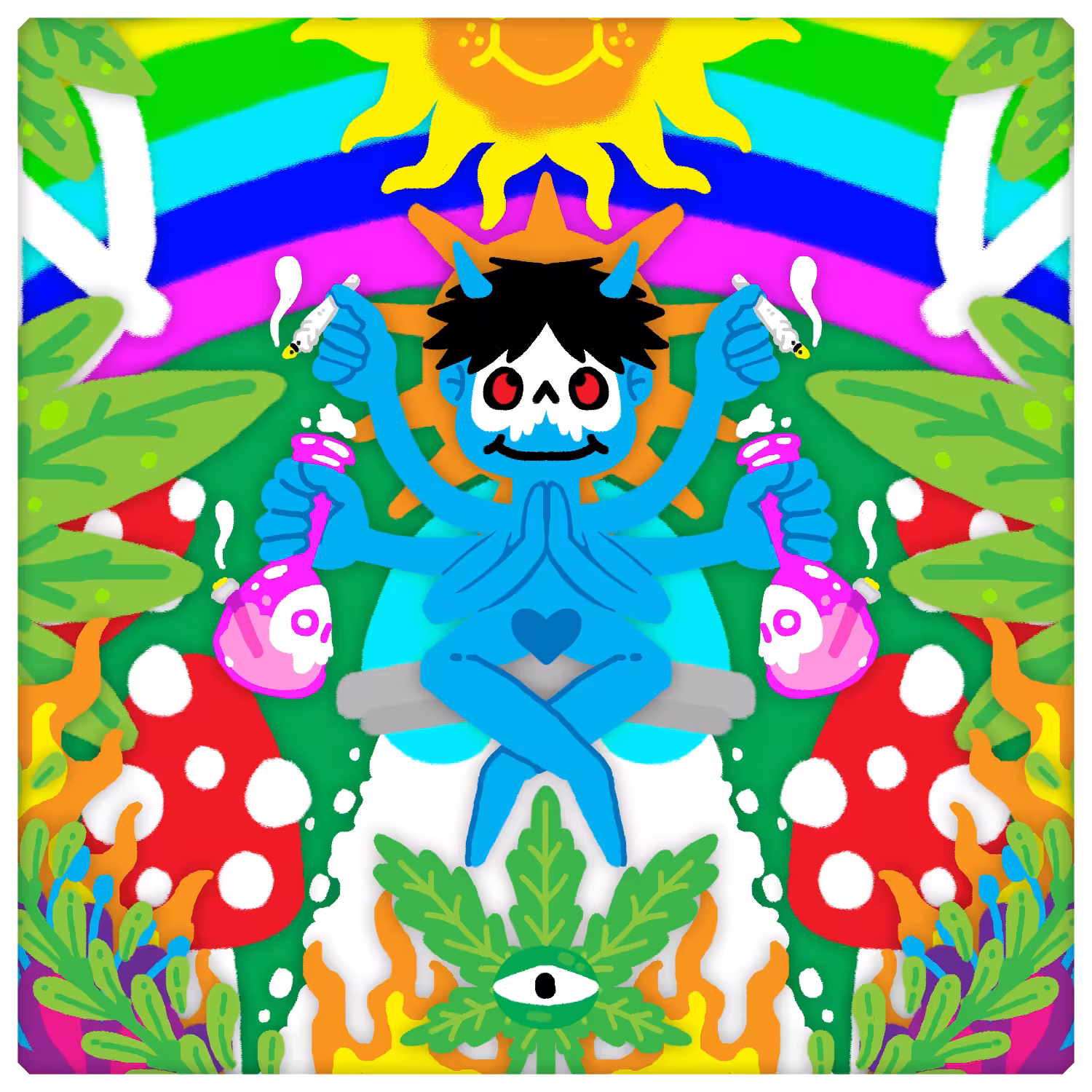 HAPPY FLOWER