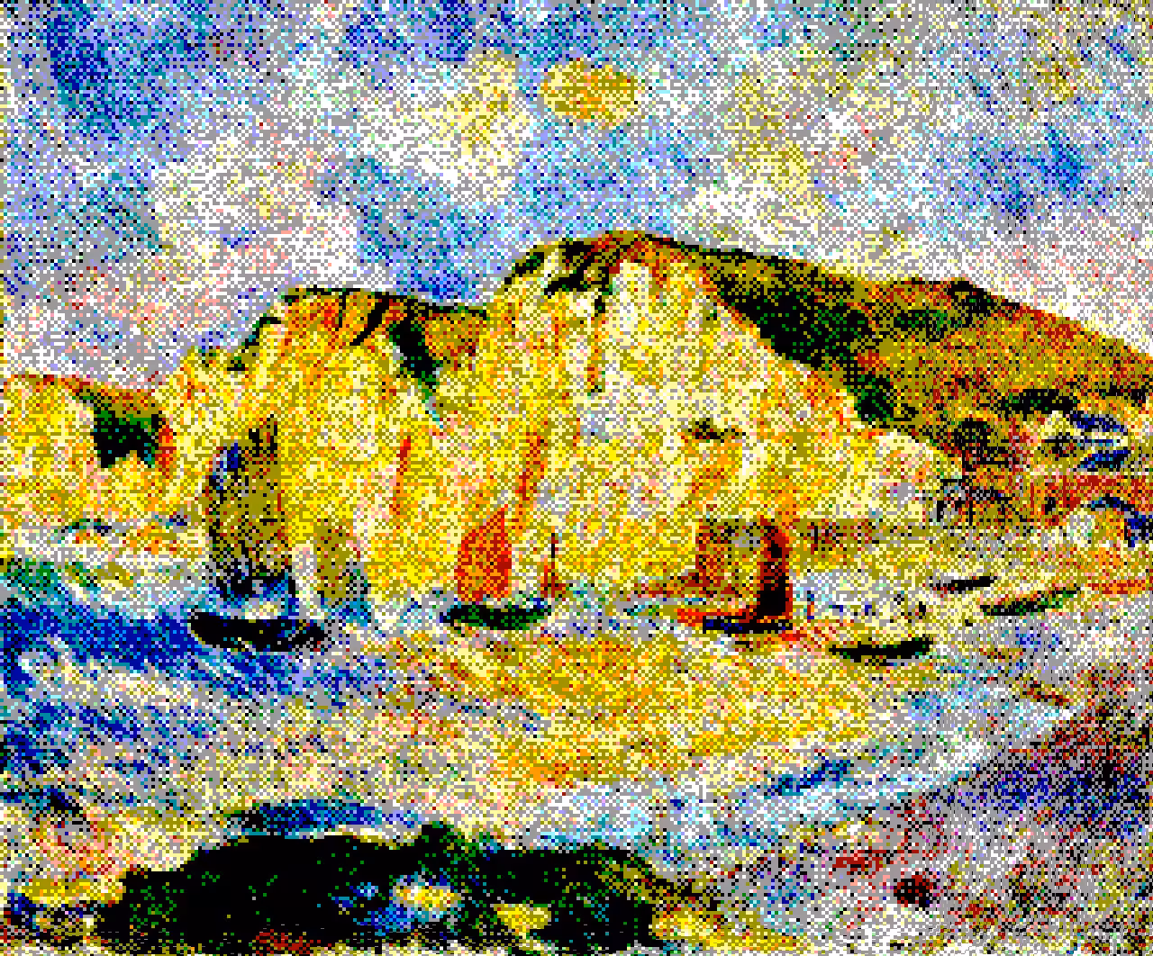 QUINTESSENCE #95 - Auguste Renoir, Sea and Cliffs