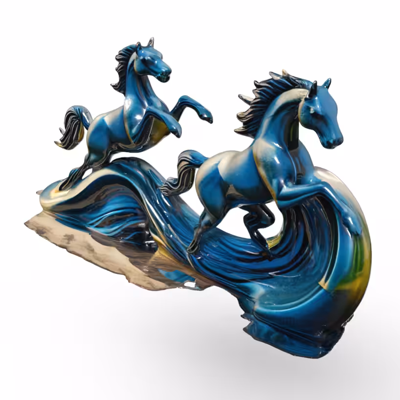 As fast as the Waves Gallop, so will Love become Perfect