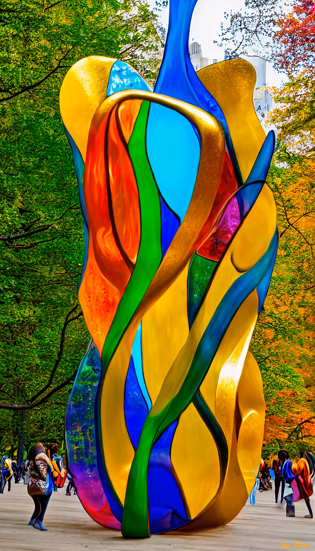 NYC Glass Art #2