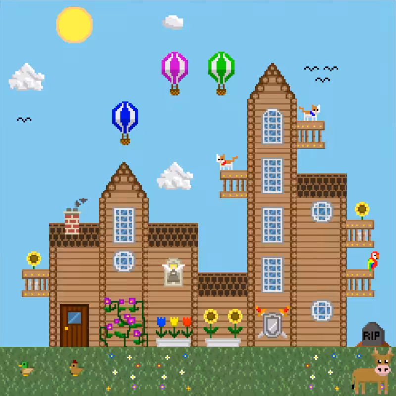 2D Mansion #376