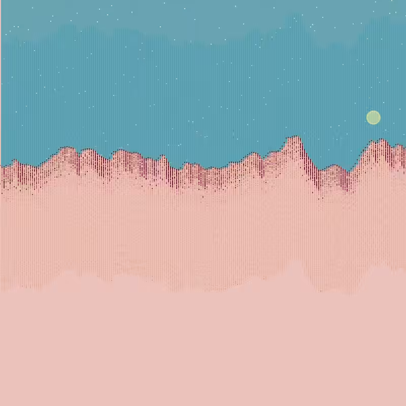 Glitched Mountains GT #102