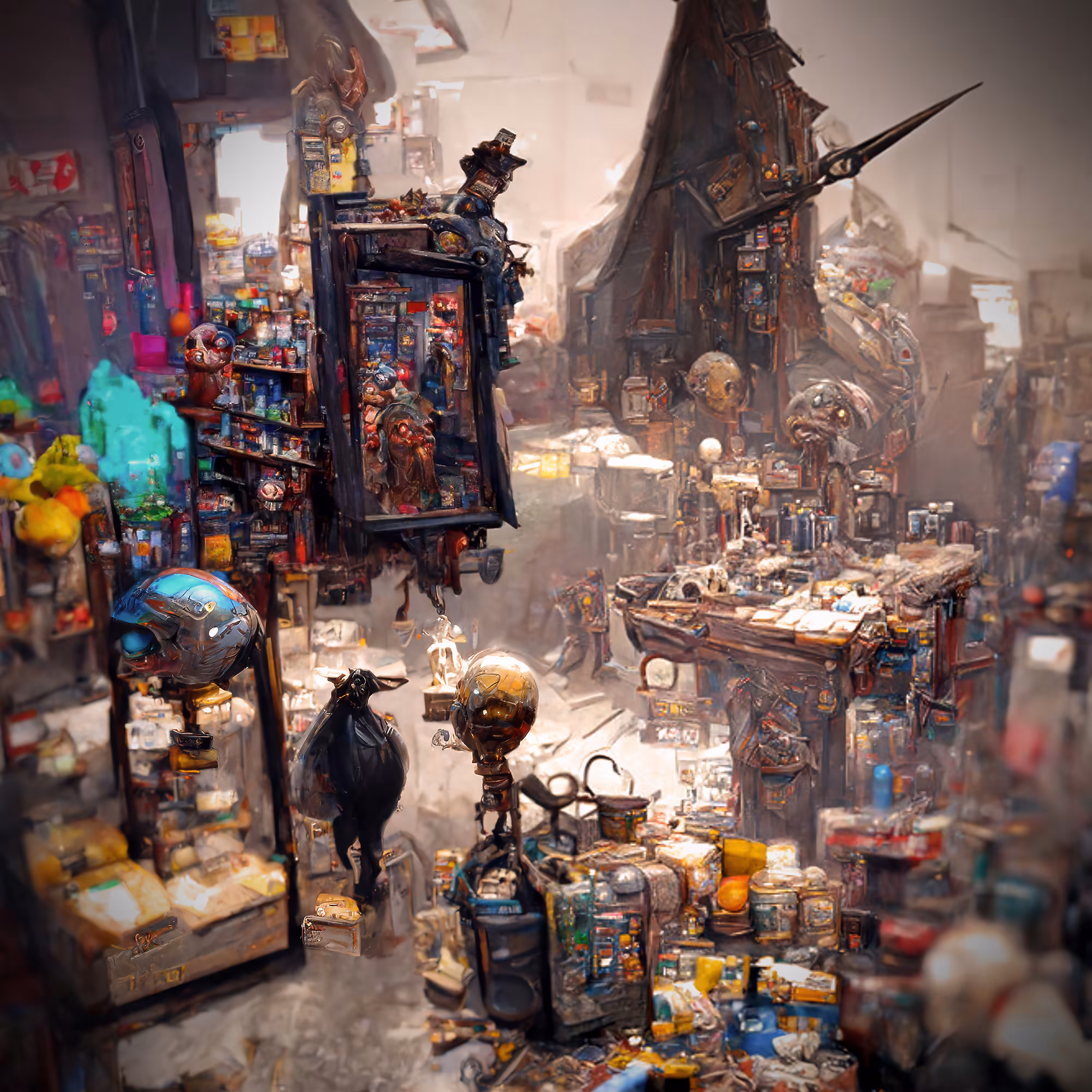 Journey #10 - Art supply in the shopping district Orion
