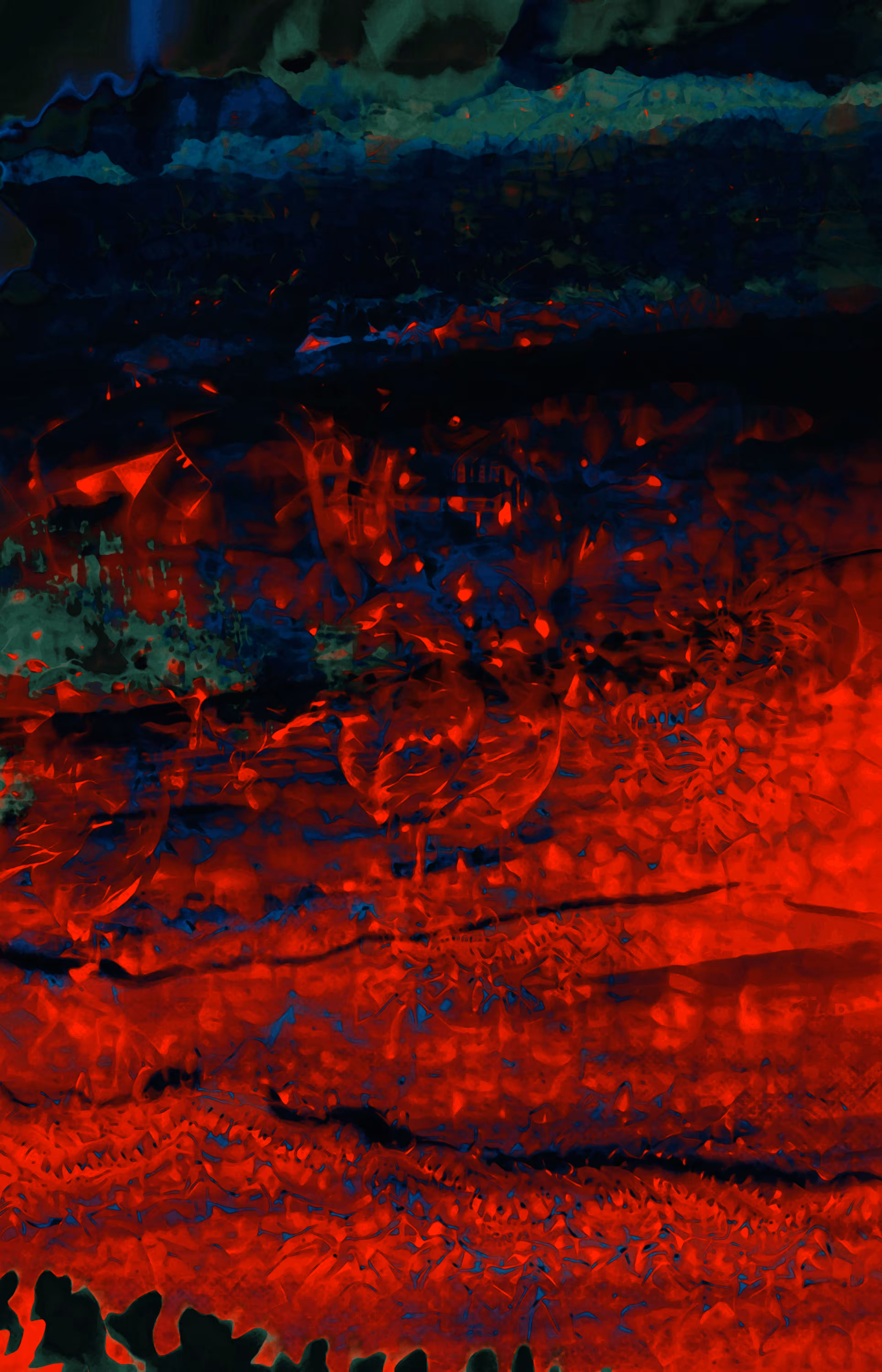 Abstract Postimpressionistic (Starlight 002)
