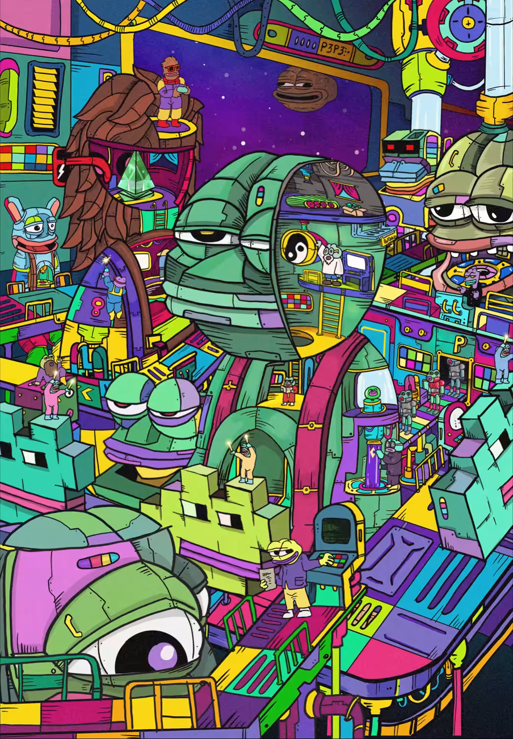 🏭🐸P3P3 FACTORY🐸🚀