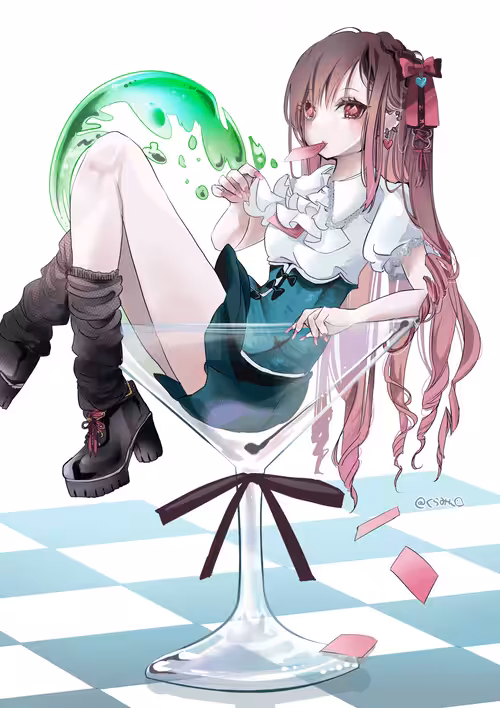 concept cafe girl collection: かくてるめいどさんわーるど