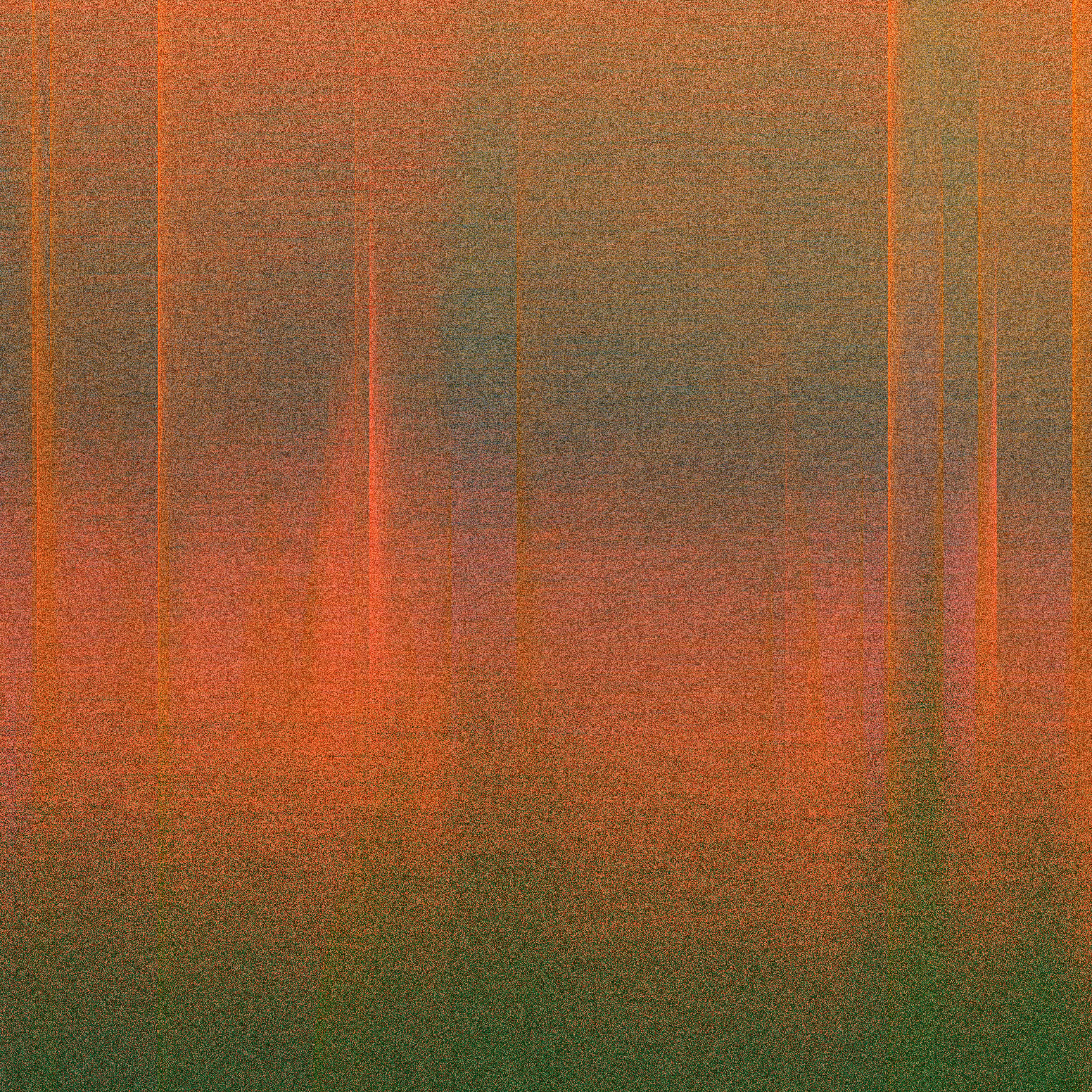 Behind curtains: summer sunset