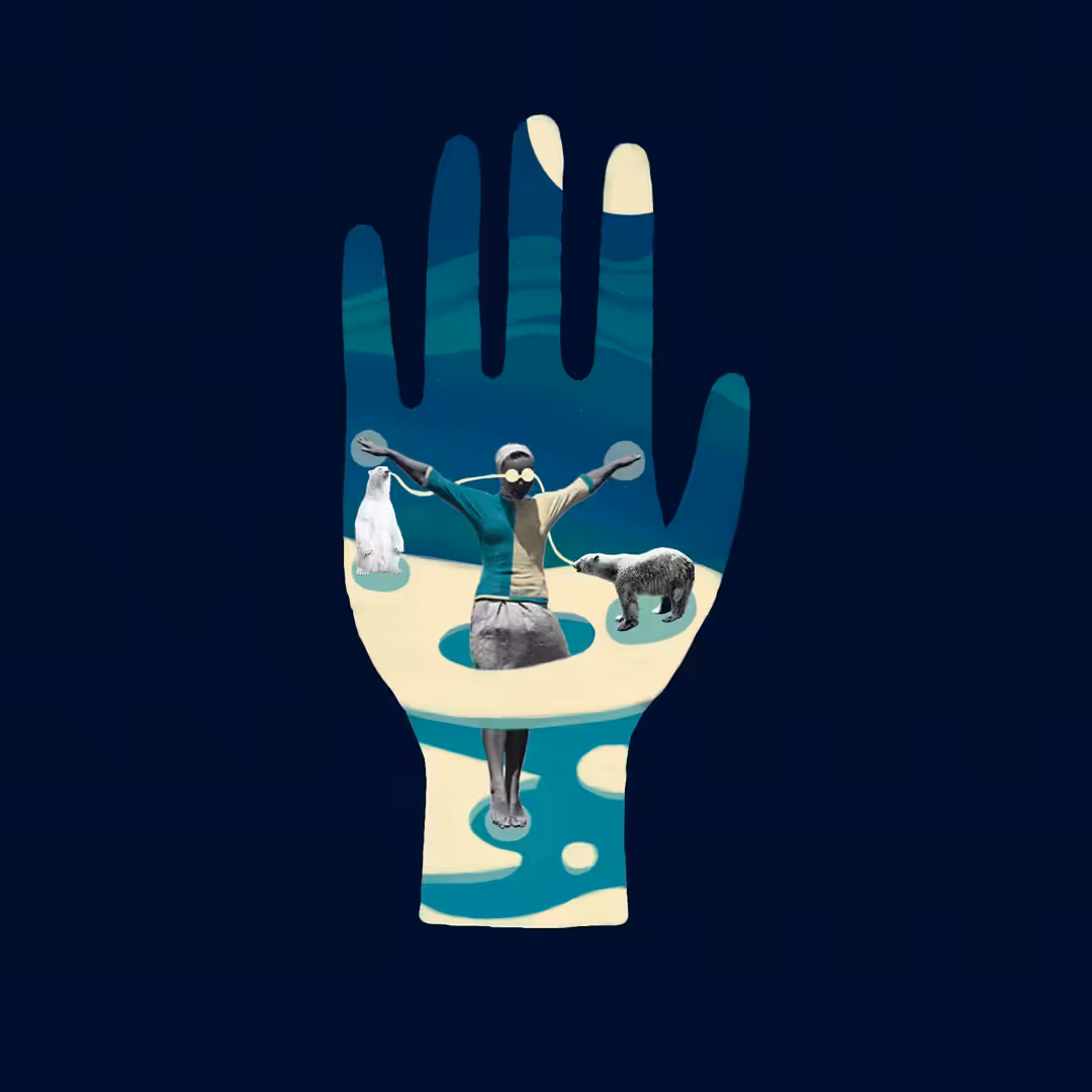 Arctic in a hand