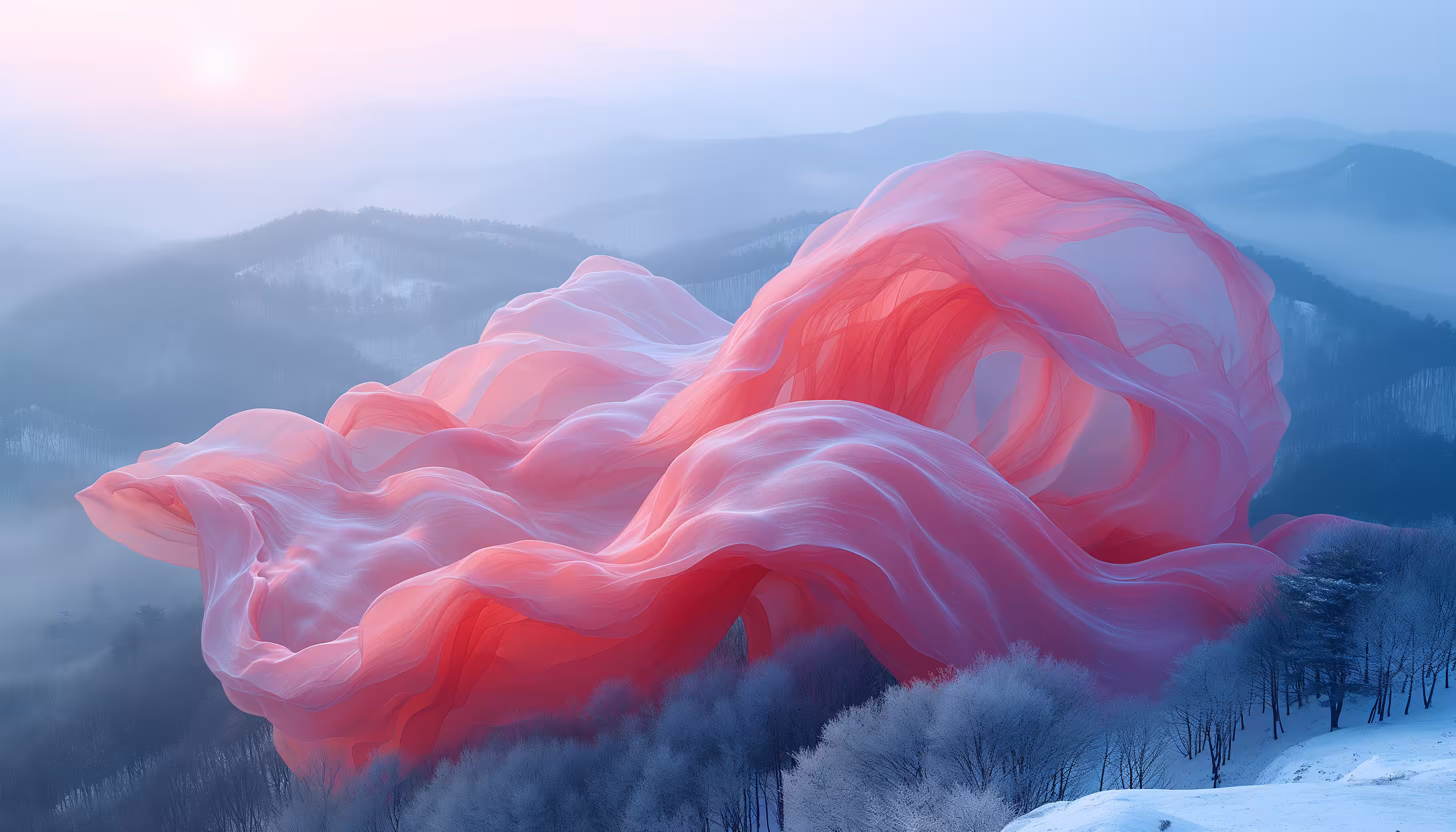 Vision of Redthread in 4 Seasons : [Winter] Sun
