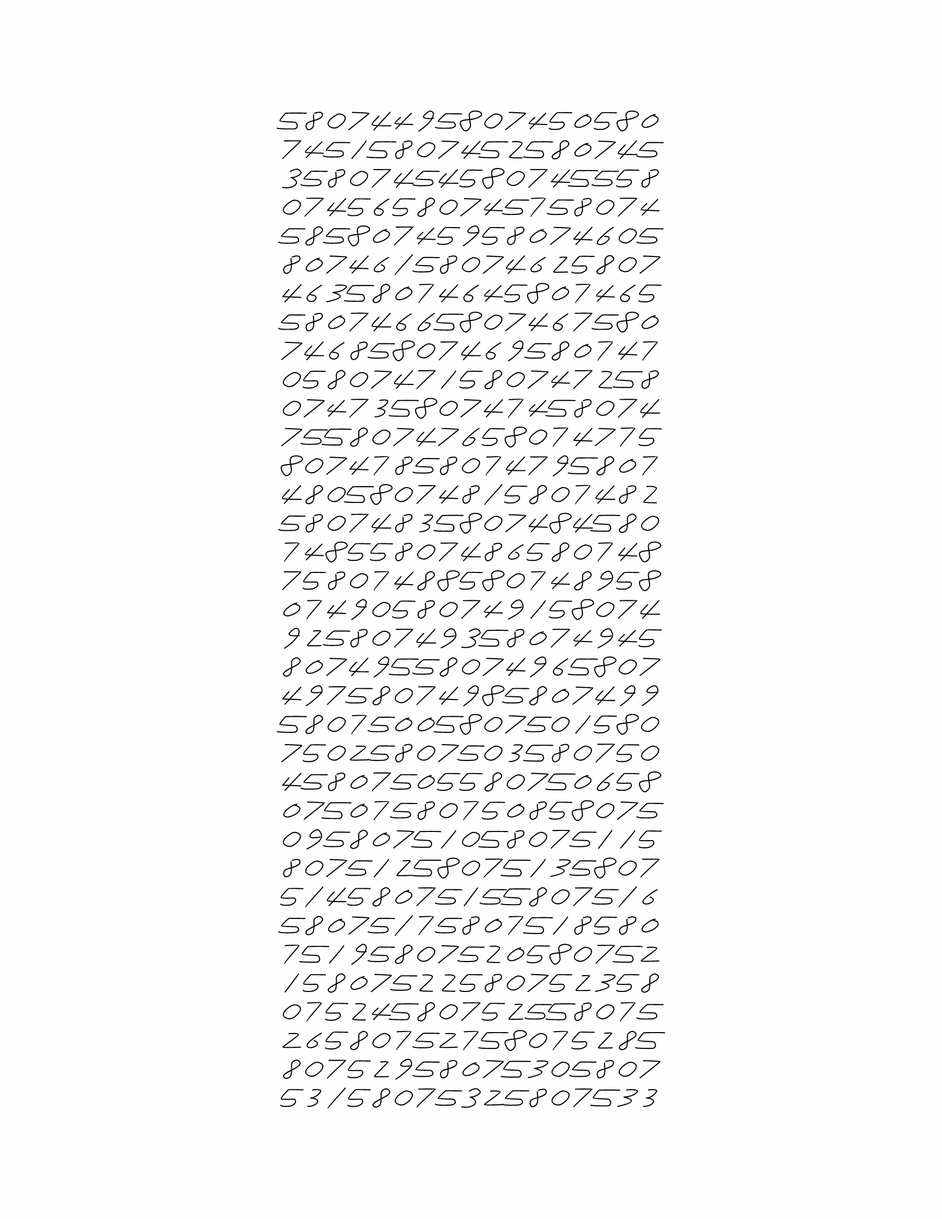 Endless (5,607,250 to Infinity) #660