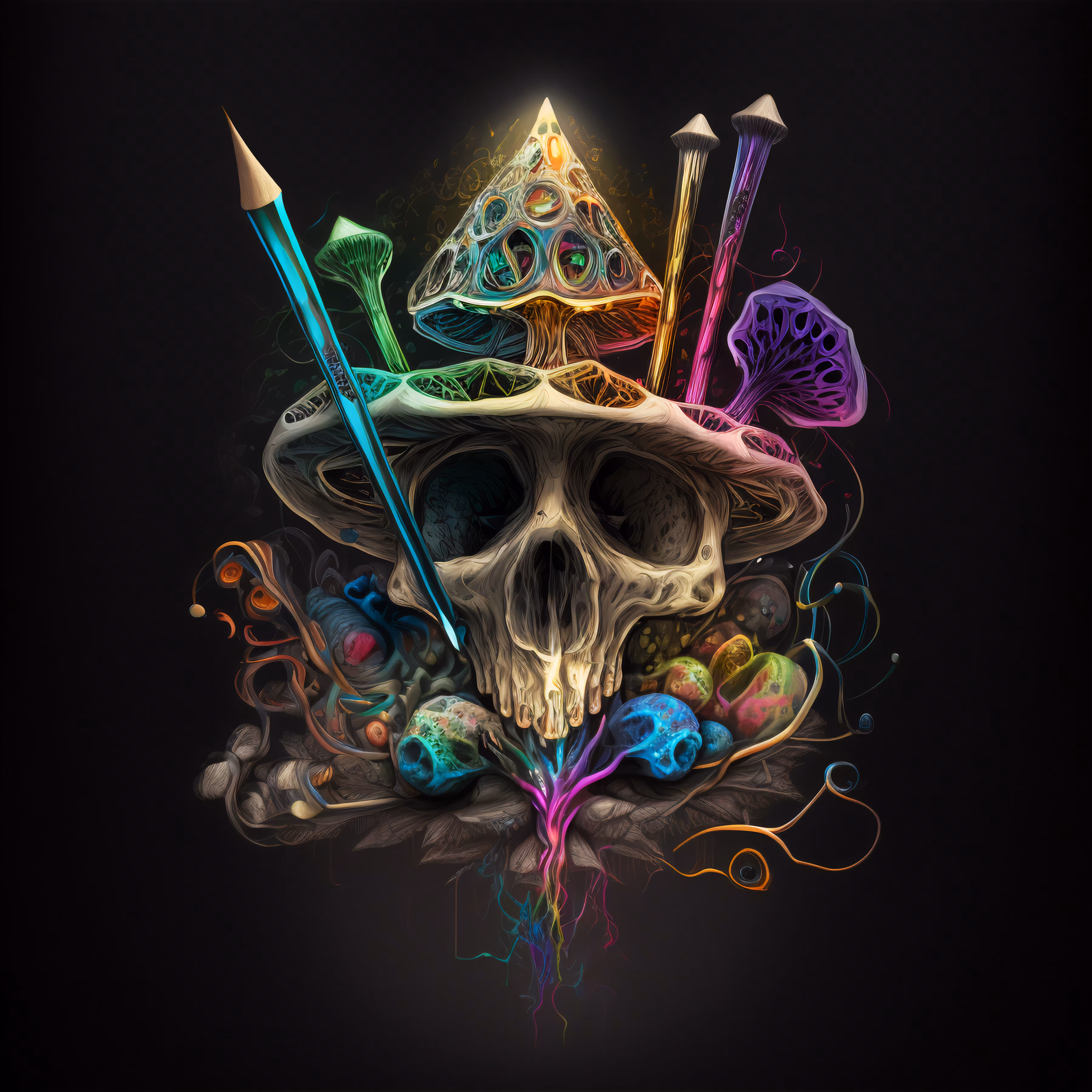 Digital  drawing: Creativity Explosion #17