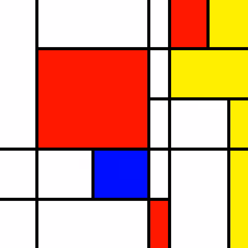 compositioninredblueandyellow.art, (NFT) #48