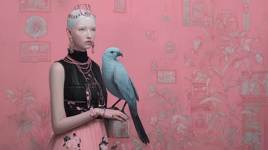 Photoshoot with Bird