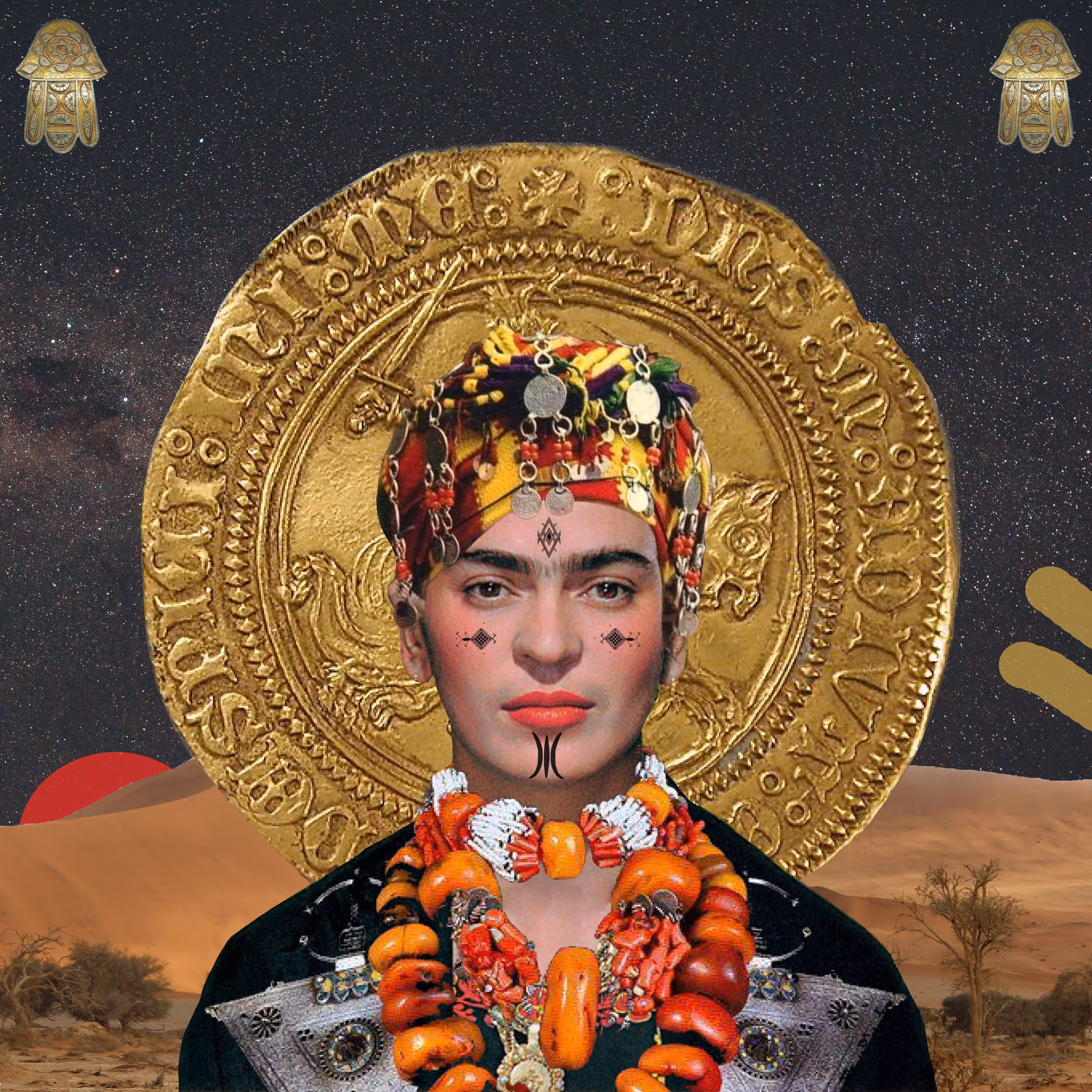 Frida from the desert