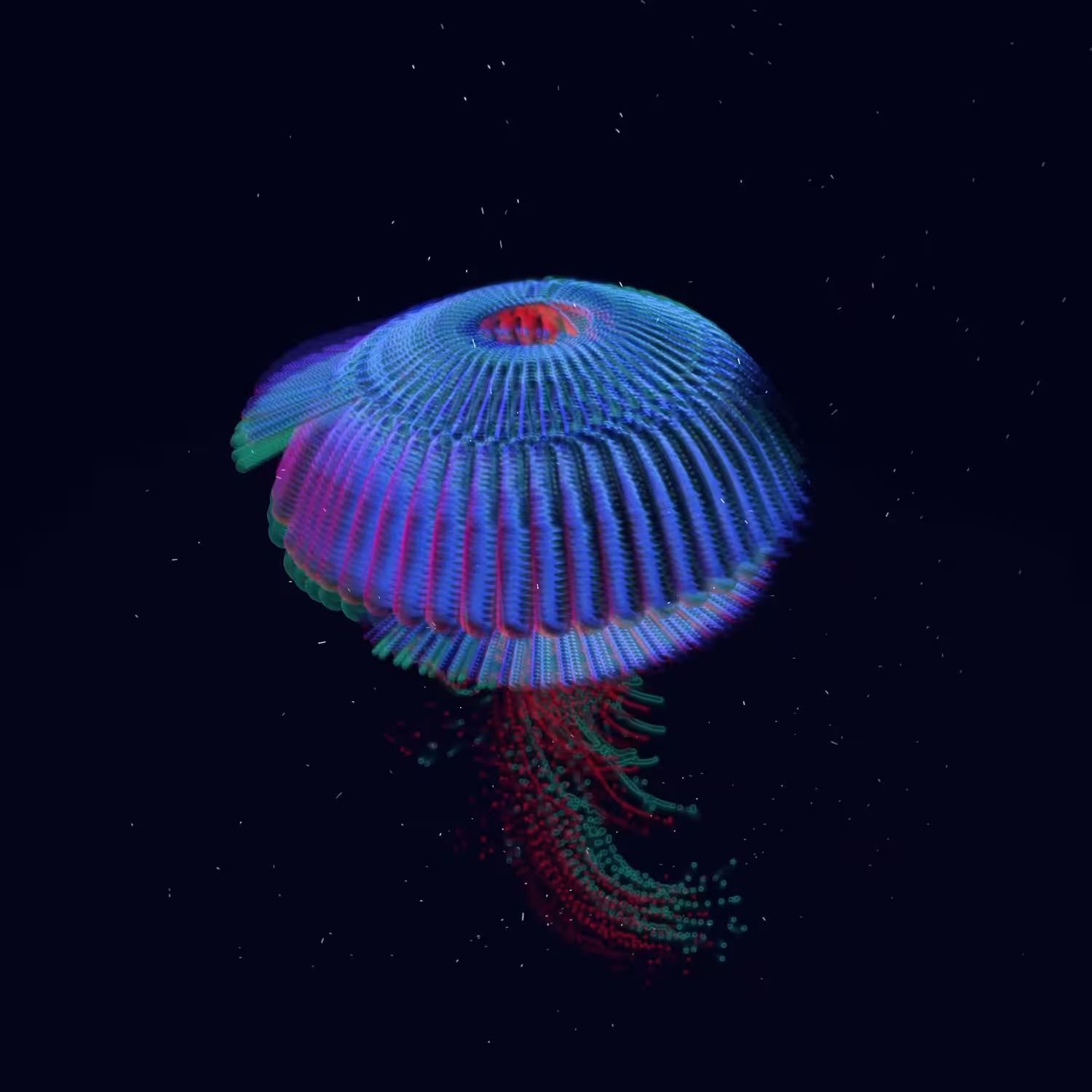 Water Visions Series, Jewel Jellyfish Collection: Jellyfish 12 (2023)