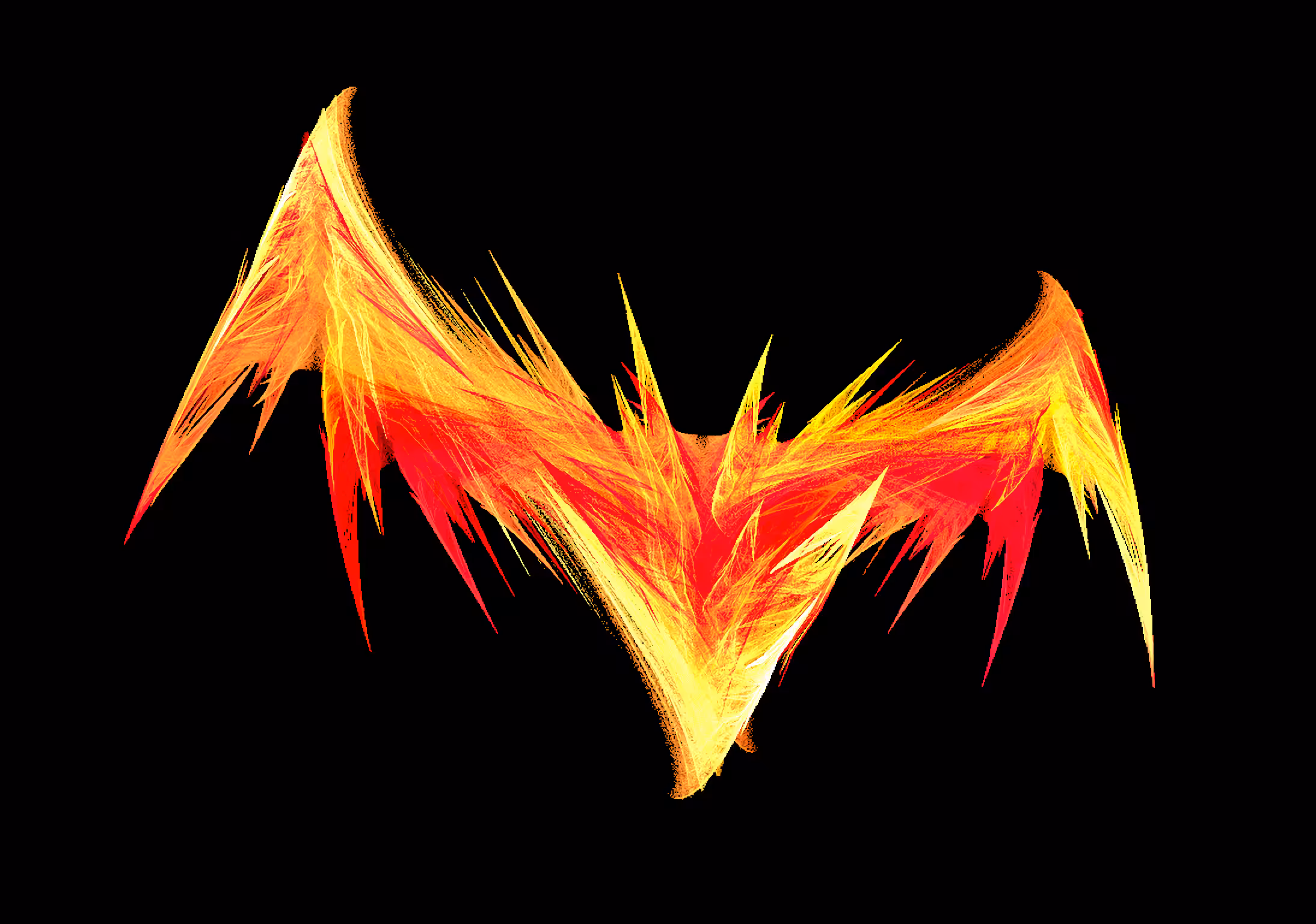 Raw Fractal Series - #052 - Bat Outta Hell