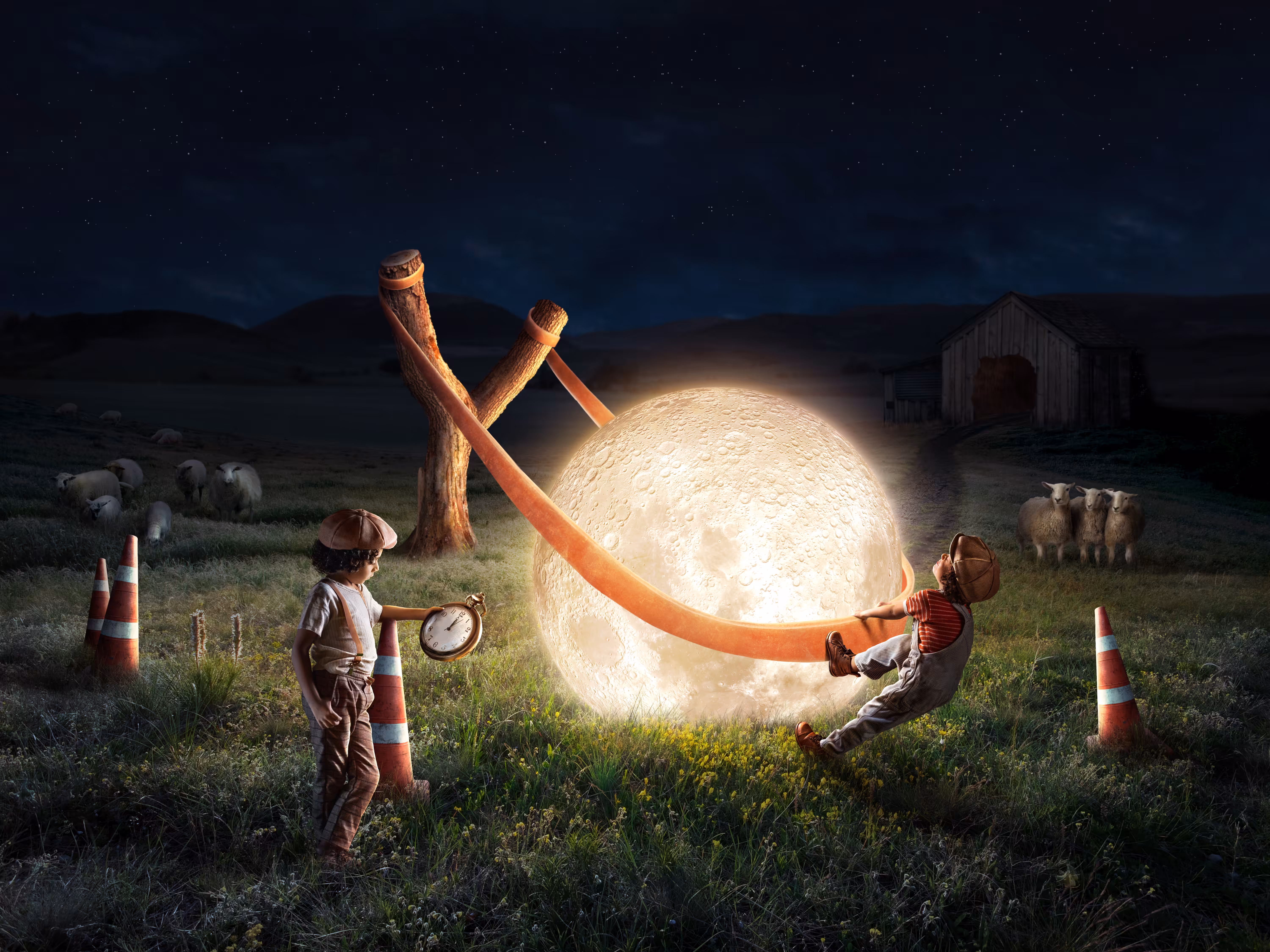 Moon Launchers