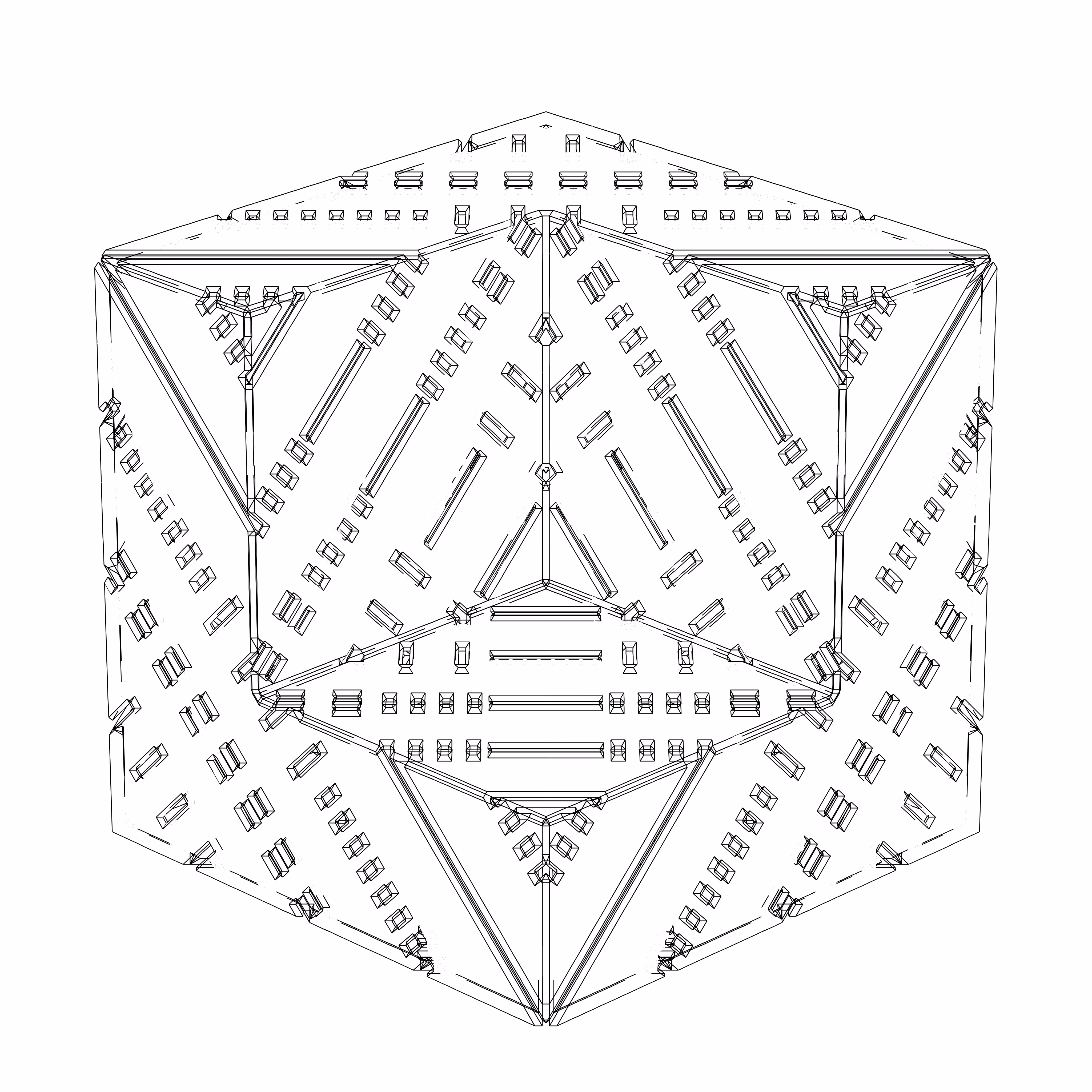 LL21 Alien Art Cube #411