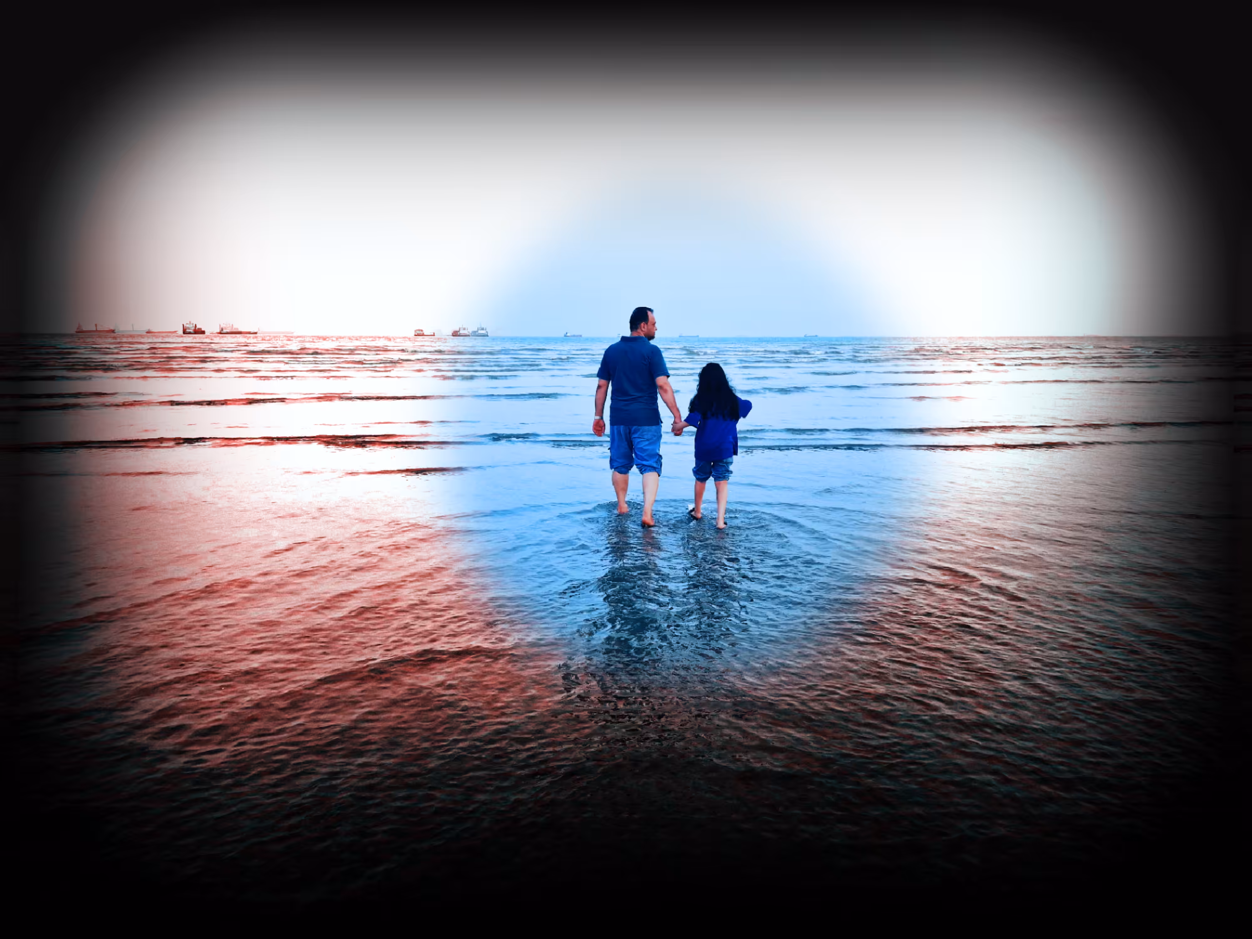 Father and daughter