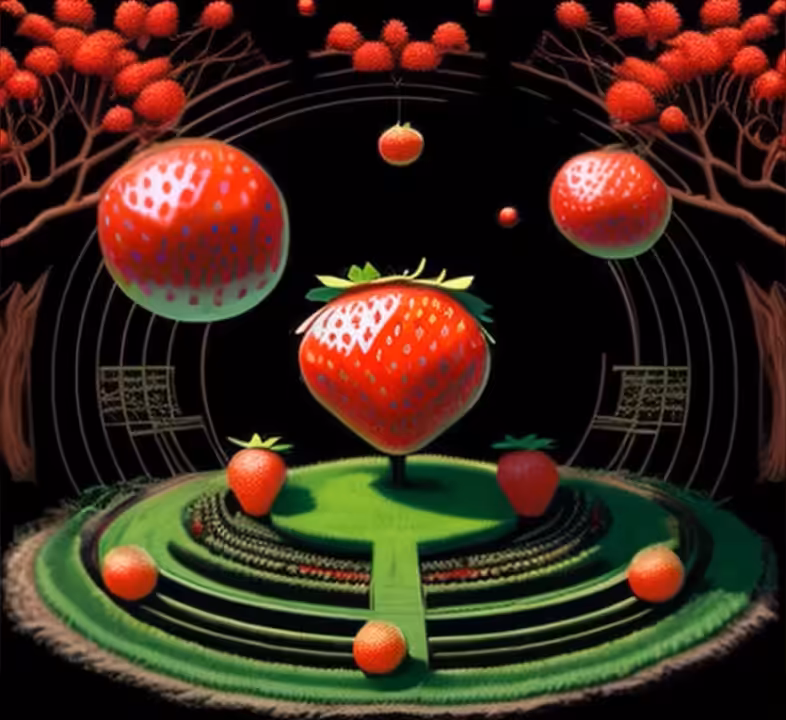 Strawberry Dreams in Cosmic Skies