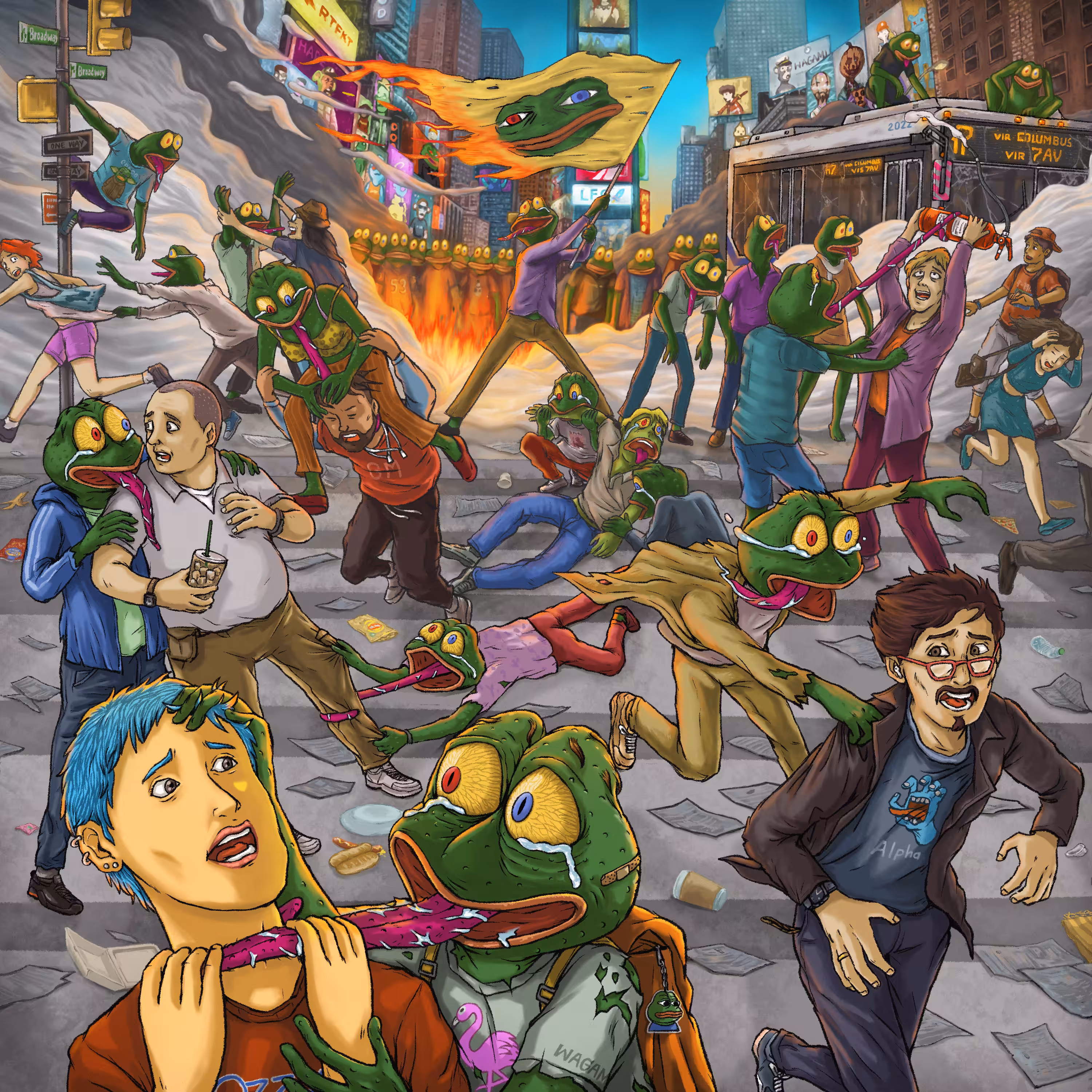 Zombie Frogs