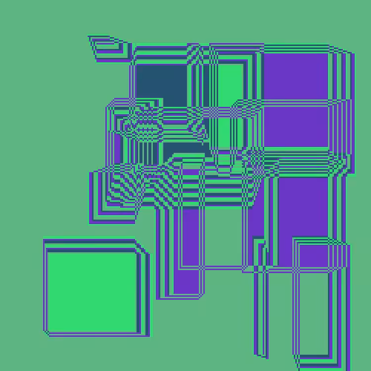Superimposed Rectangles #32