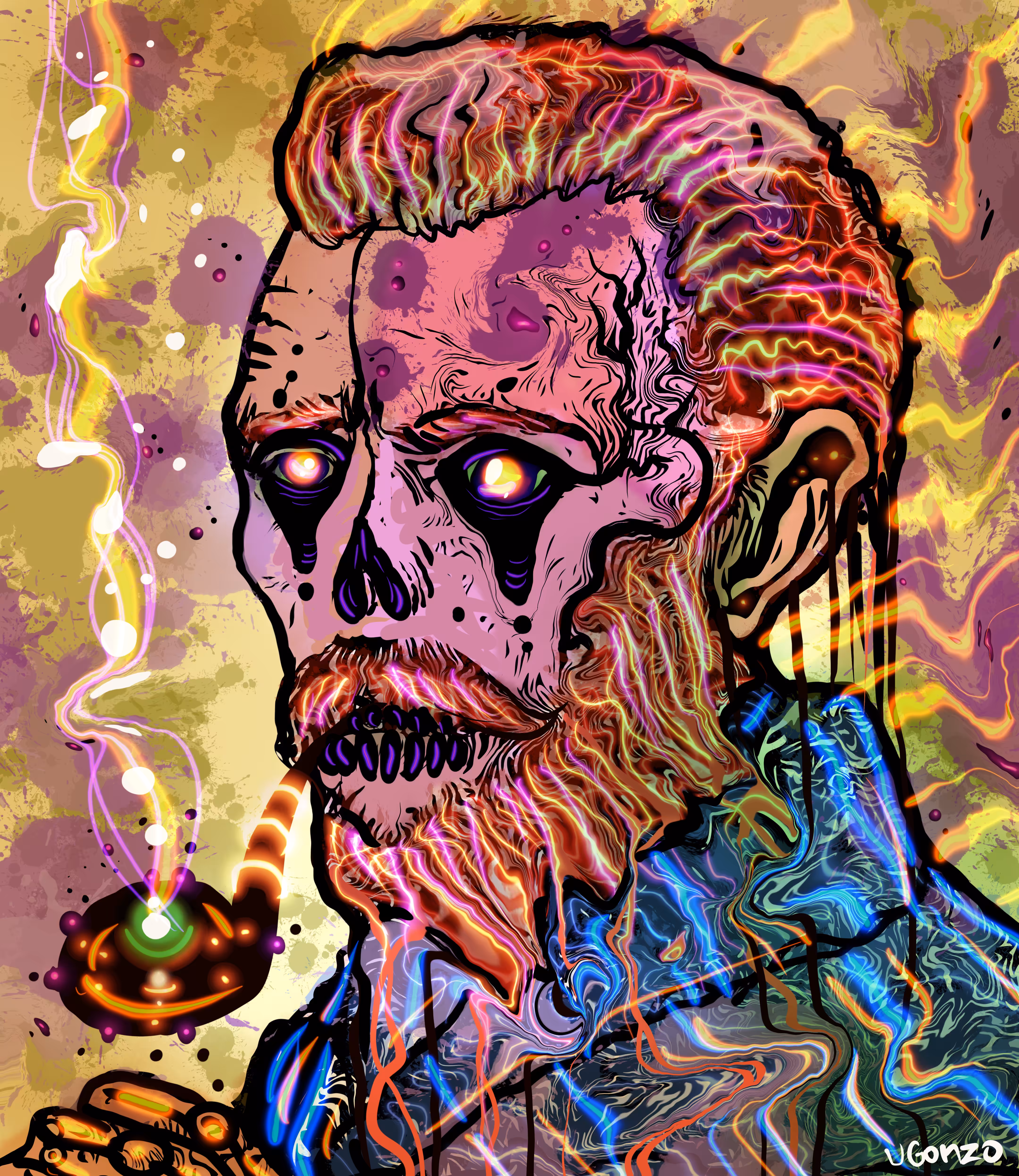 Psychedelic Van Gogh 