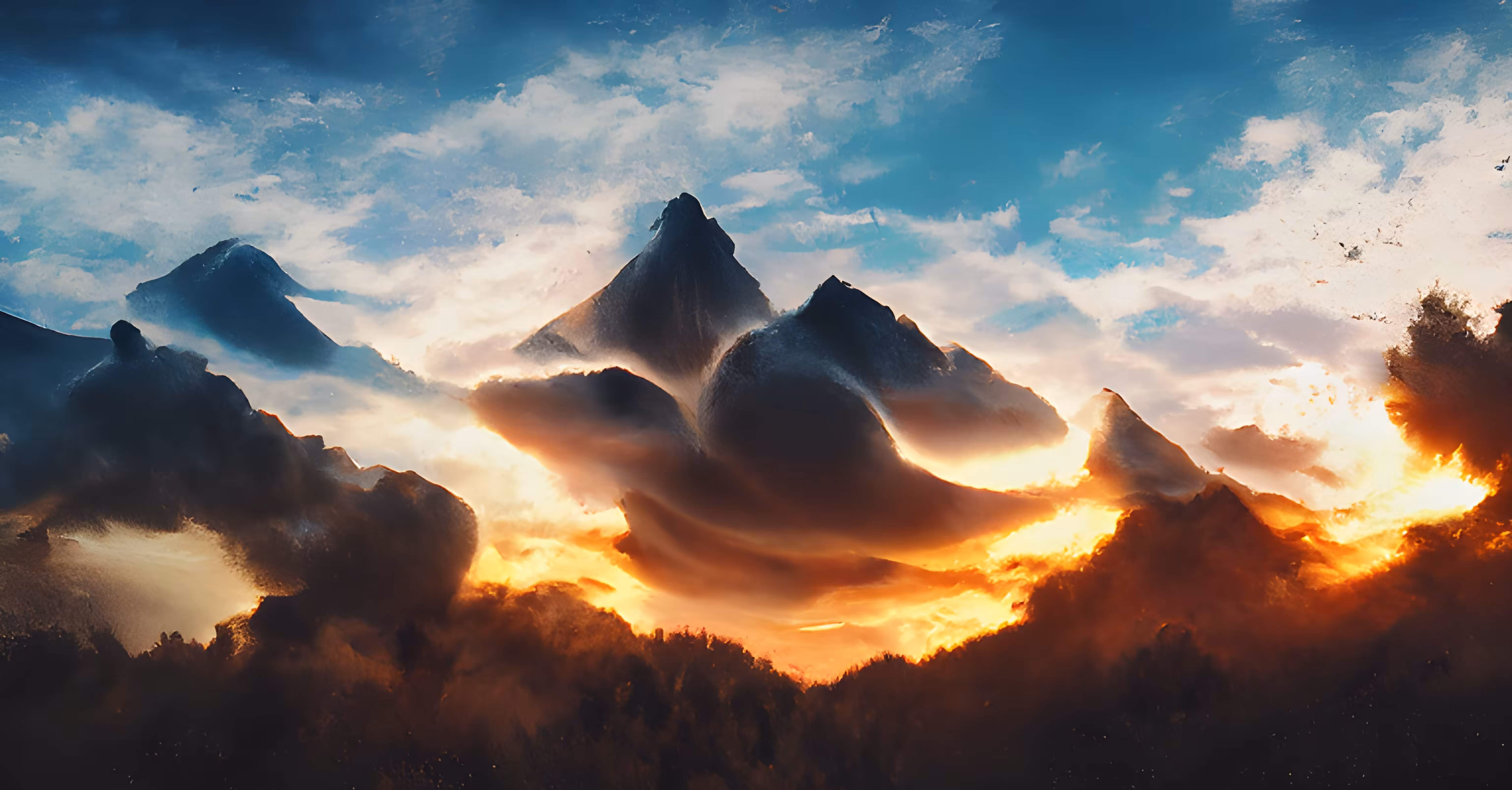Alp Sunset