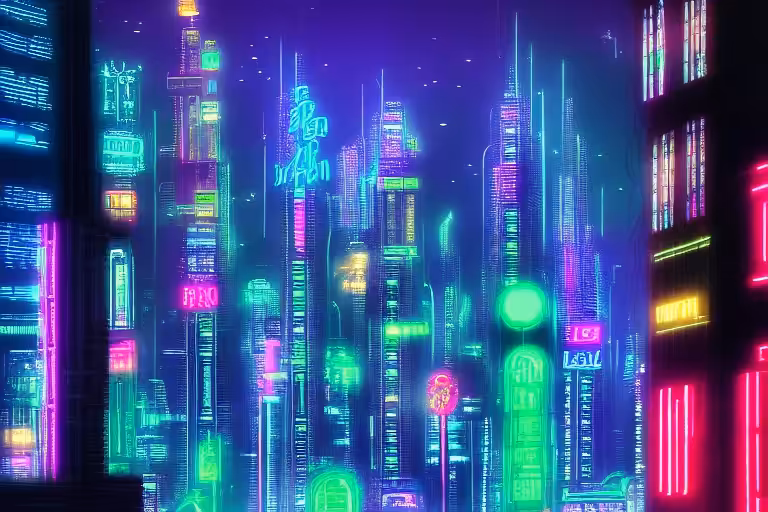 Night in the city