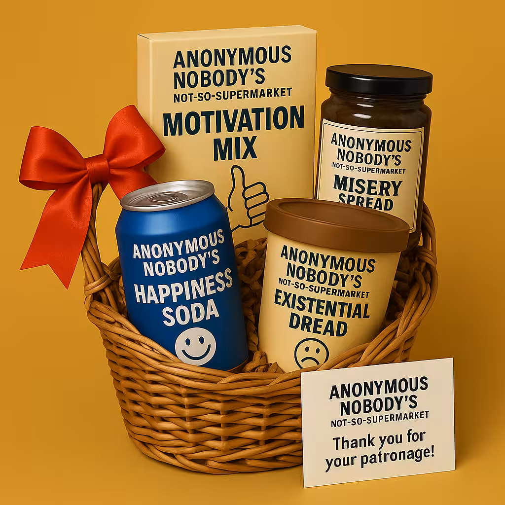 Anonymous Nobody’s Not-So-Supermarket: ThankYouComeAgain™️ #9