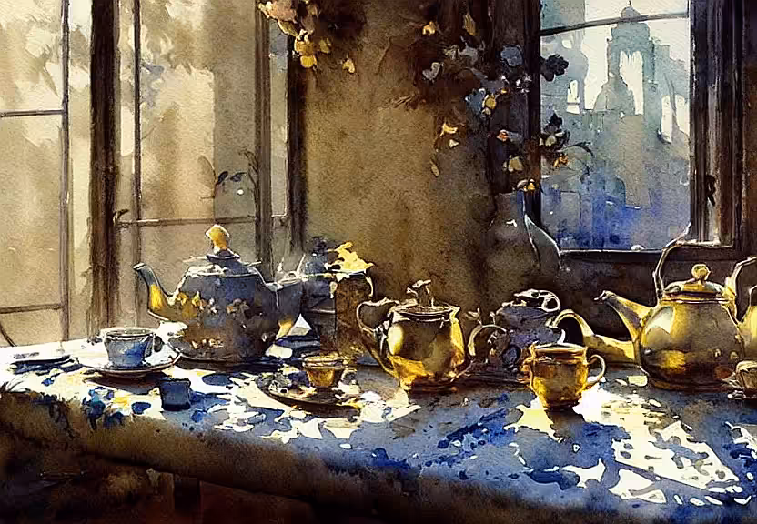 Watercolor #19 - AI Generated