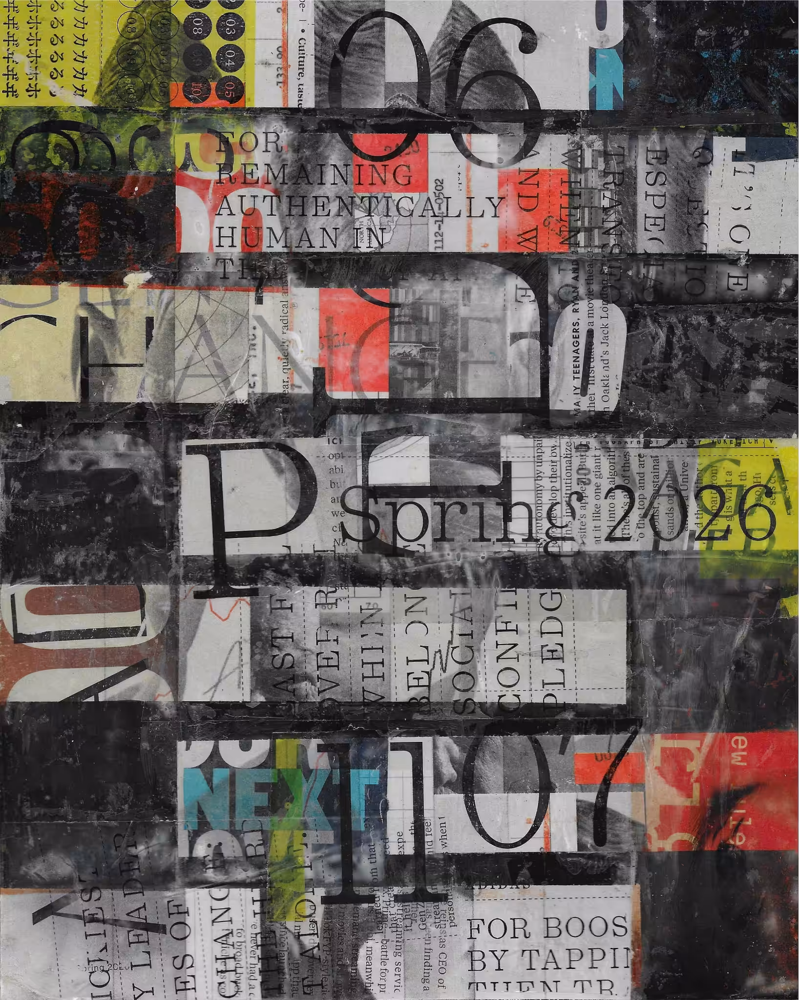 Mixed Media Art: Disassembled Agenda