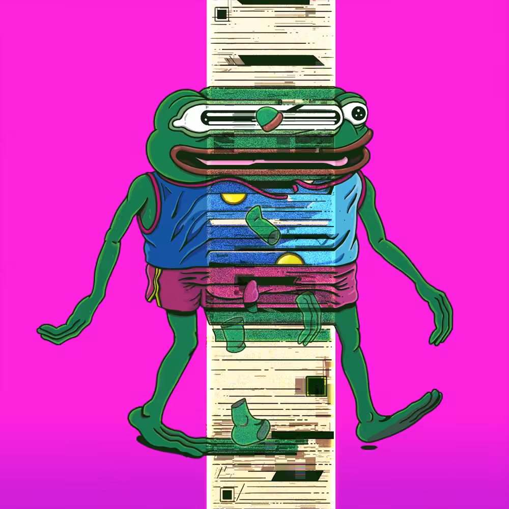 Pepe Entering the BlockChain or Keep Keeking