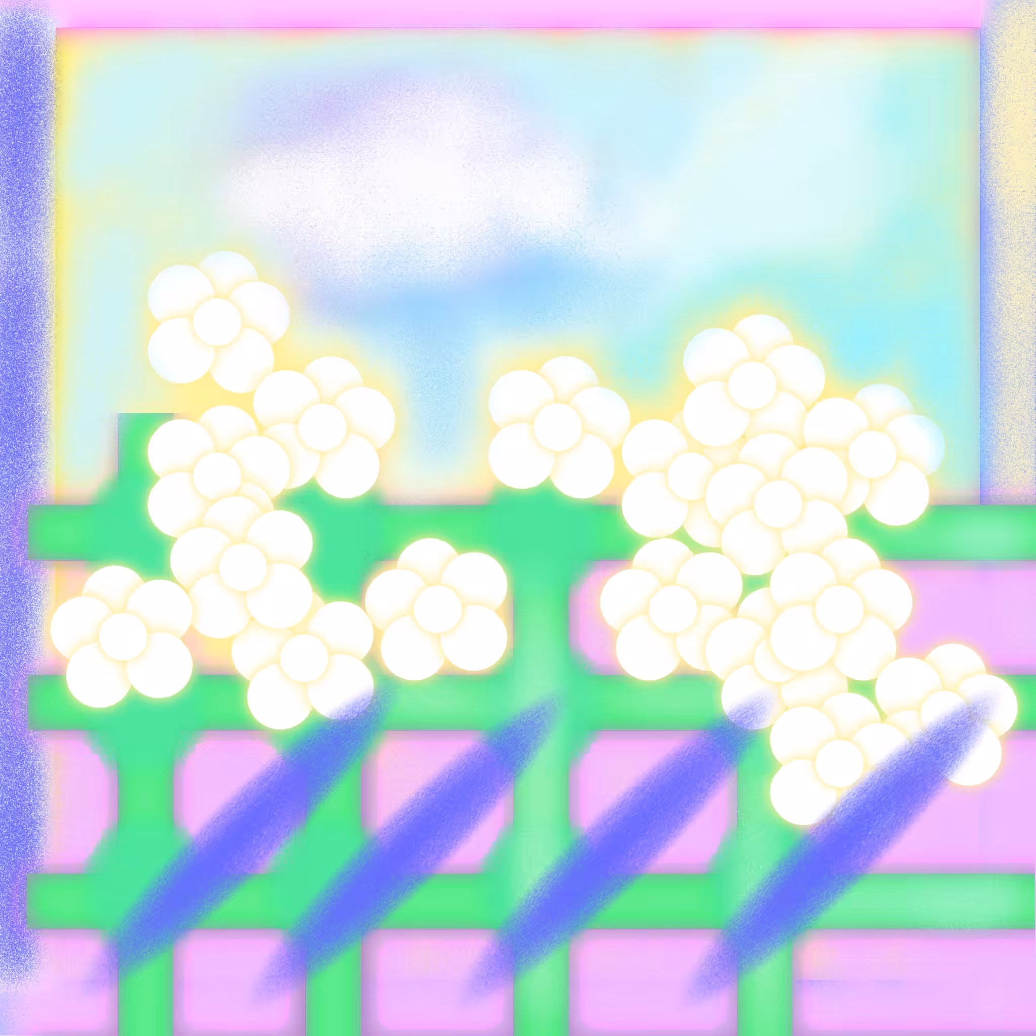 Par3d d flor3s