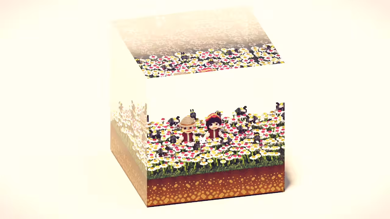 Musical Glassed Daisies #01