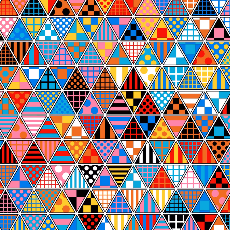 Triangle Tile #7