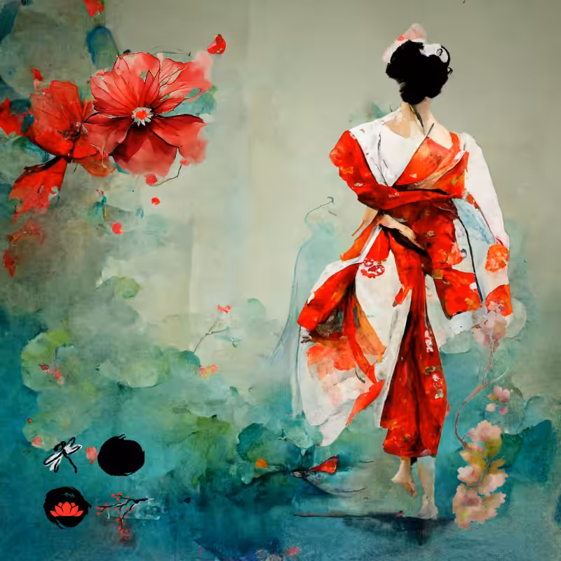 The dancing geisha #17
