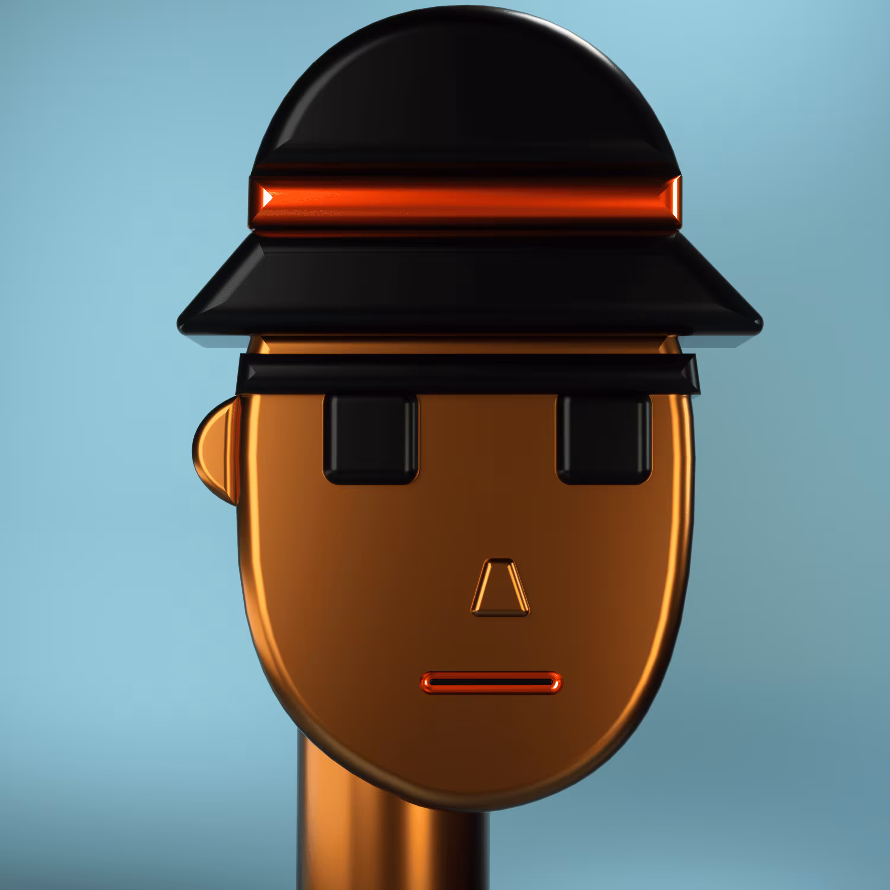 3D Chrome Punk #0557