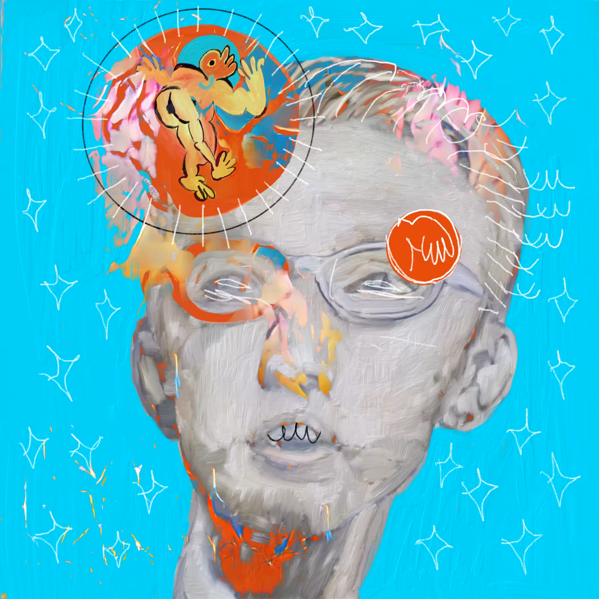 Pensiero, arm in brain