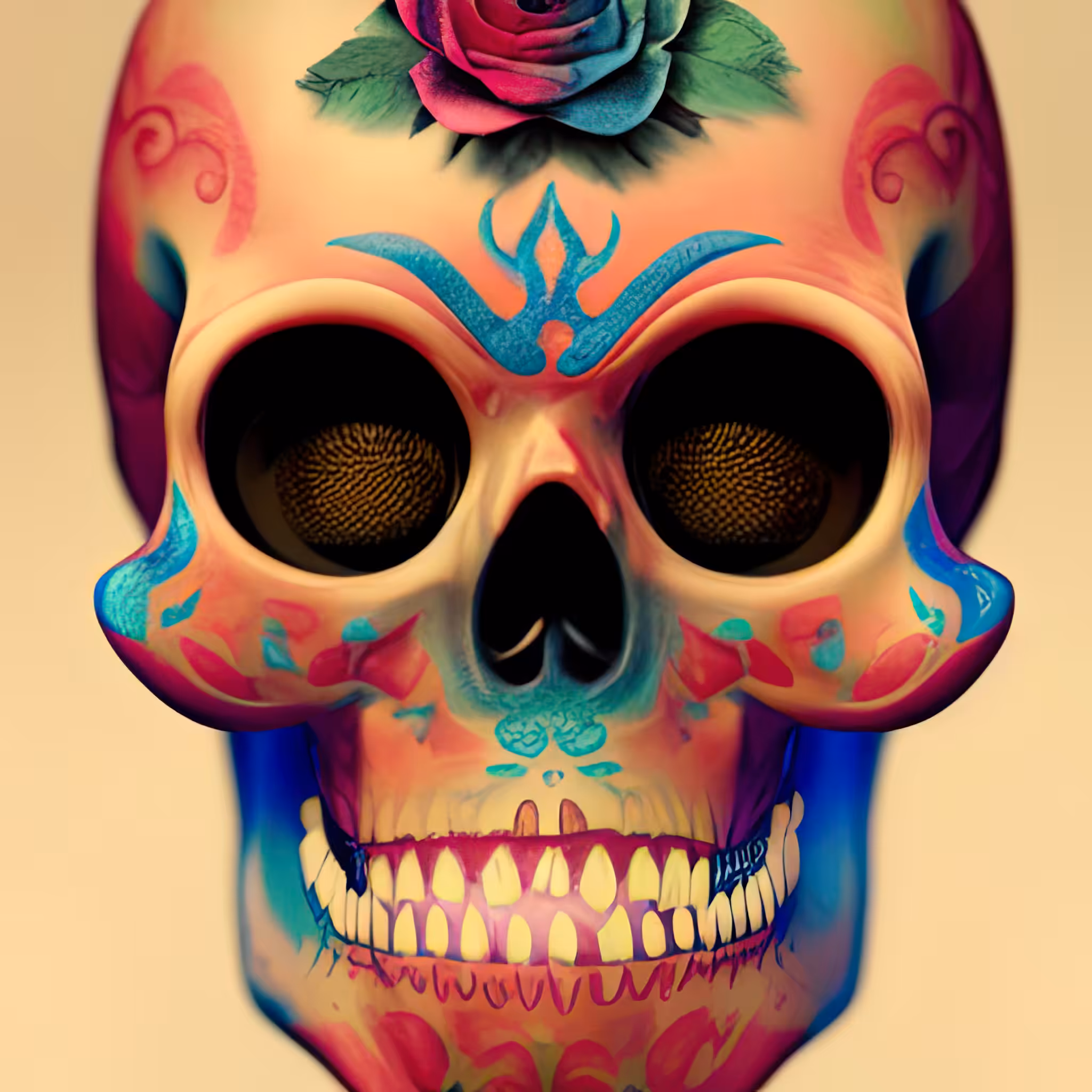 Head Case - A Color Study: Head Case #149