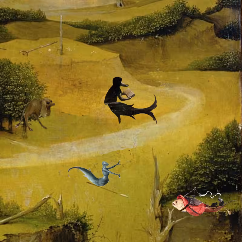 Bosch`s Creatures #68