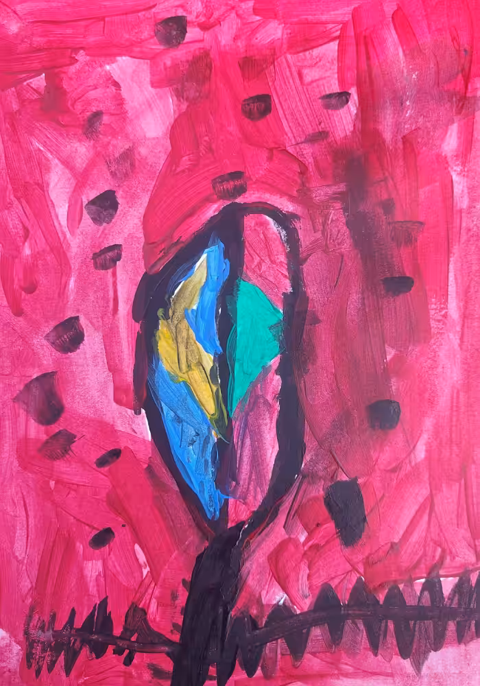 Glitch Bloom - Created by my 6-year-old daughter.