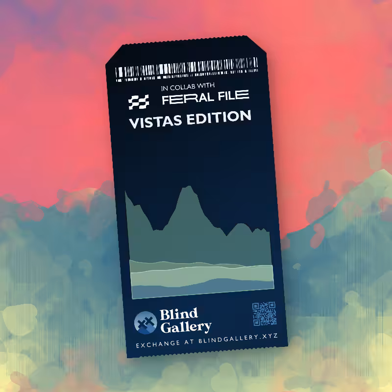 Blind Gallery Mint Pass (Vistas Edition) #31