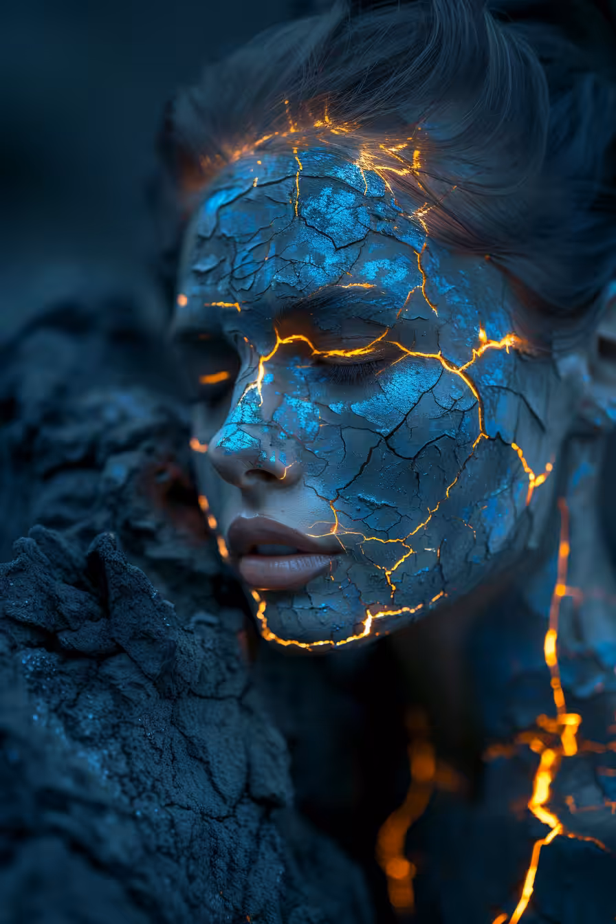 Blue birth