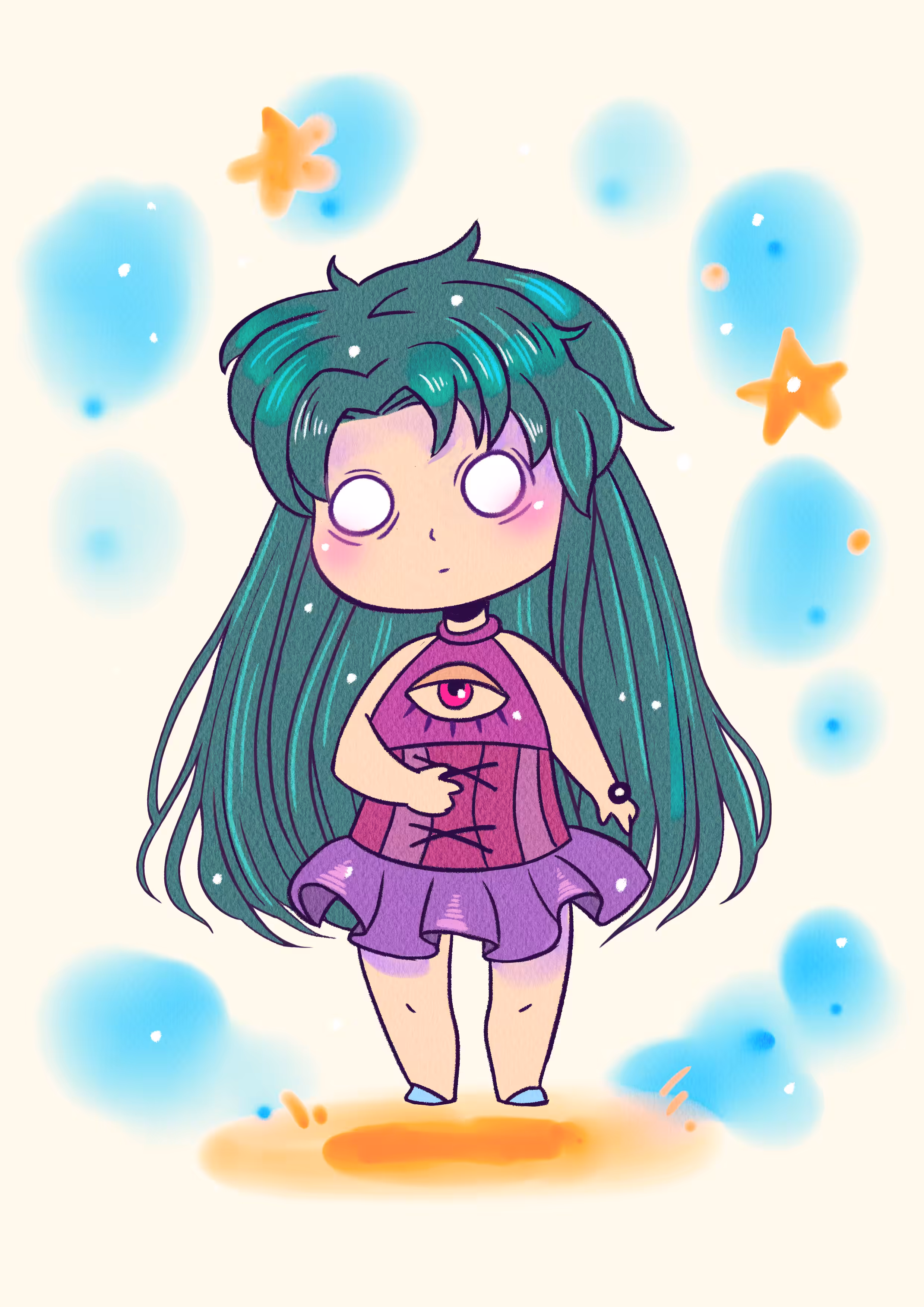 Chibi Kuudere Alien